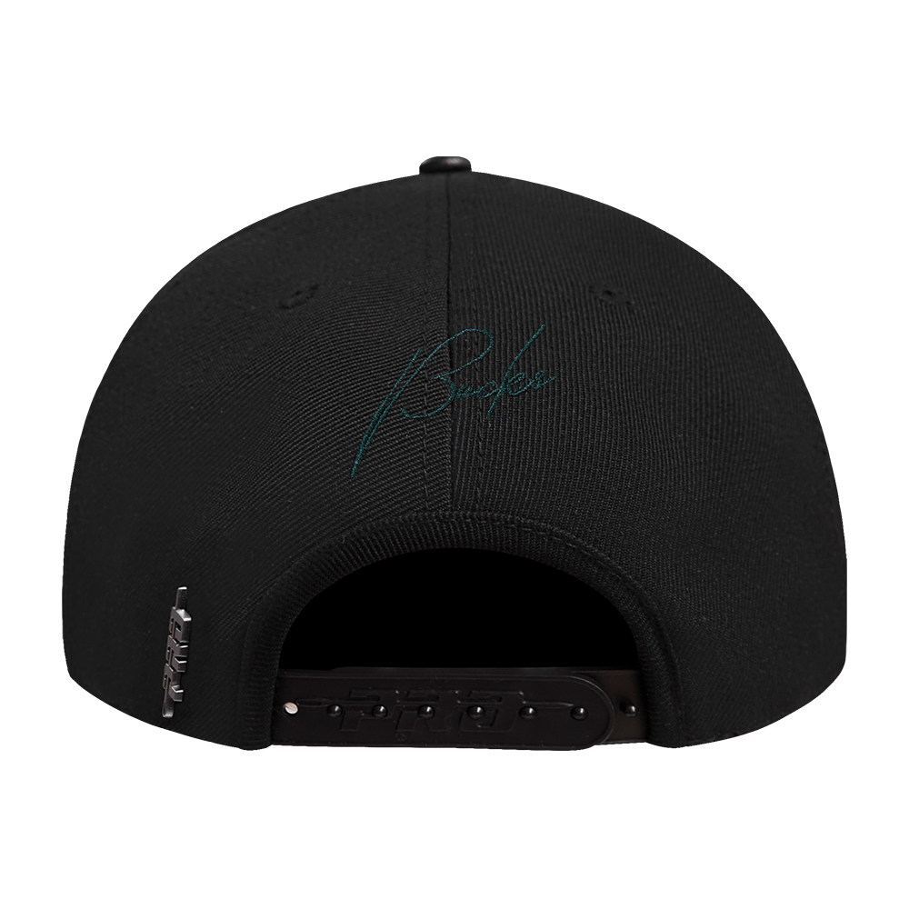 Pro Standard Milwaukee Bucks Shadow Drop Snapback Hat-Black