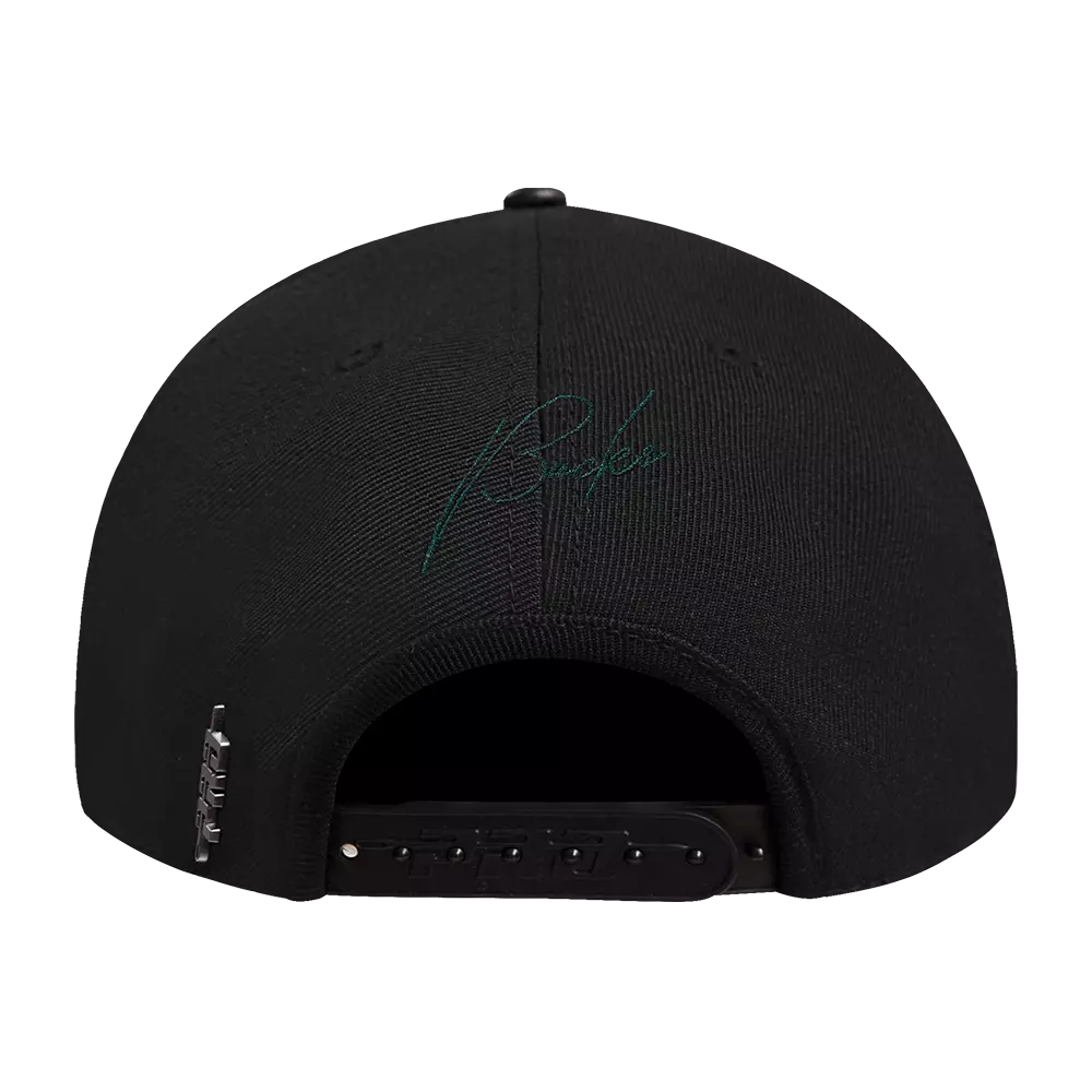 Pro Standard Milwaukee Bucks Shadow Drop Snapback Hat-Black - BLACK