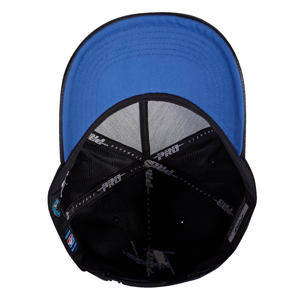 Pro Standard Minnesota Timberwolves Shadow Drop Snapback Hat-Black