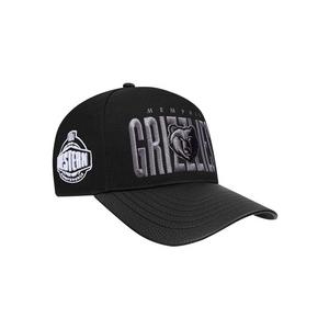 Pro Standard Memphis Grizzlies Shadow Drop Snapback Hat-Black