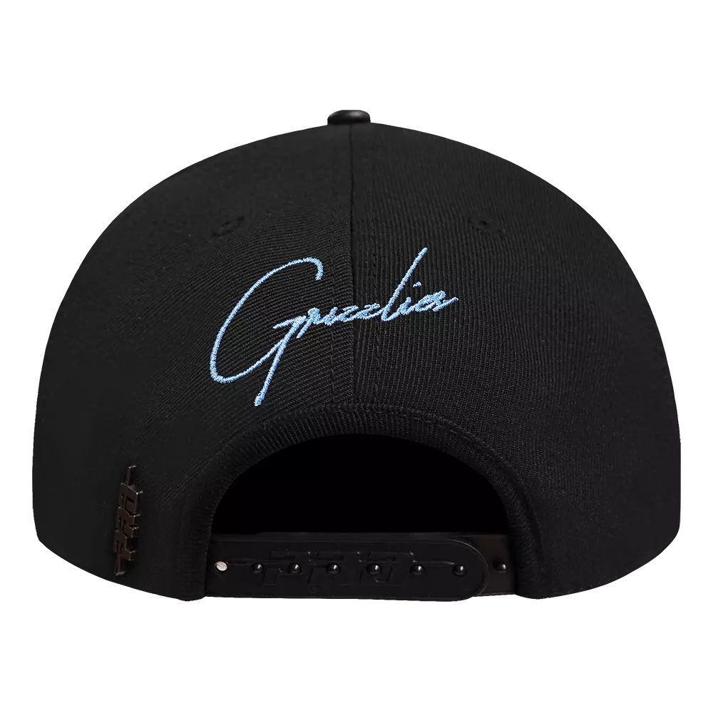 Pro Standard Memphis Grizzlies Shadow Drop Snapback Hat-Black - BLACK