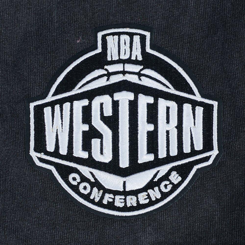 Pro Standard Minnesota Timberwolves Drop Shadow Tee-Black - BLACK Thumbnail View 7