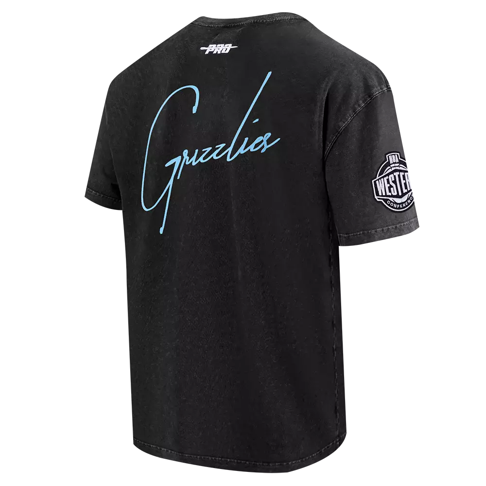 Pro Standard Memphis Grizzlies Drop Shadow Tee-Black - BLACK
