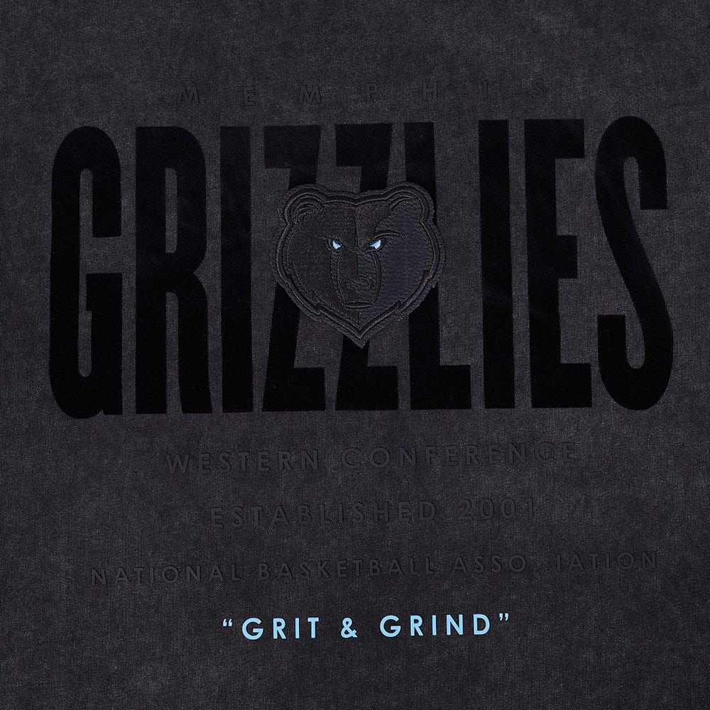 Pro Standard Memphis Grizzlies Drop Shadow Tee-Black - BLACK Thumbnail View 5