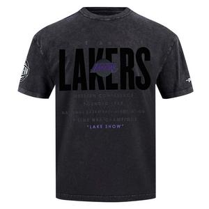 Pro Standard Los Angeles Lakers Drop Shadow Tee-Black