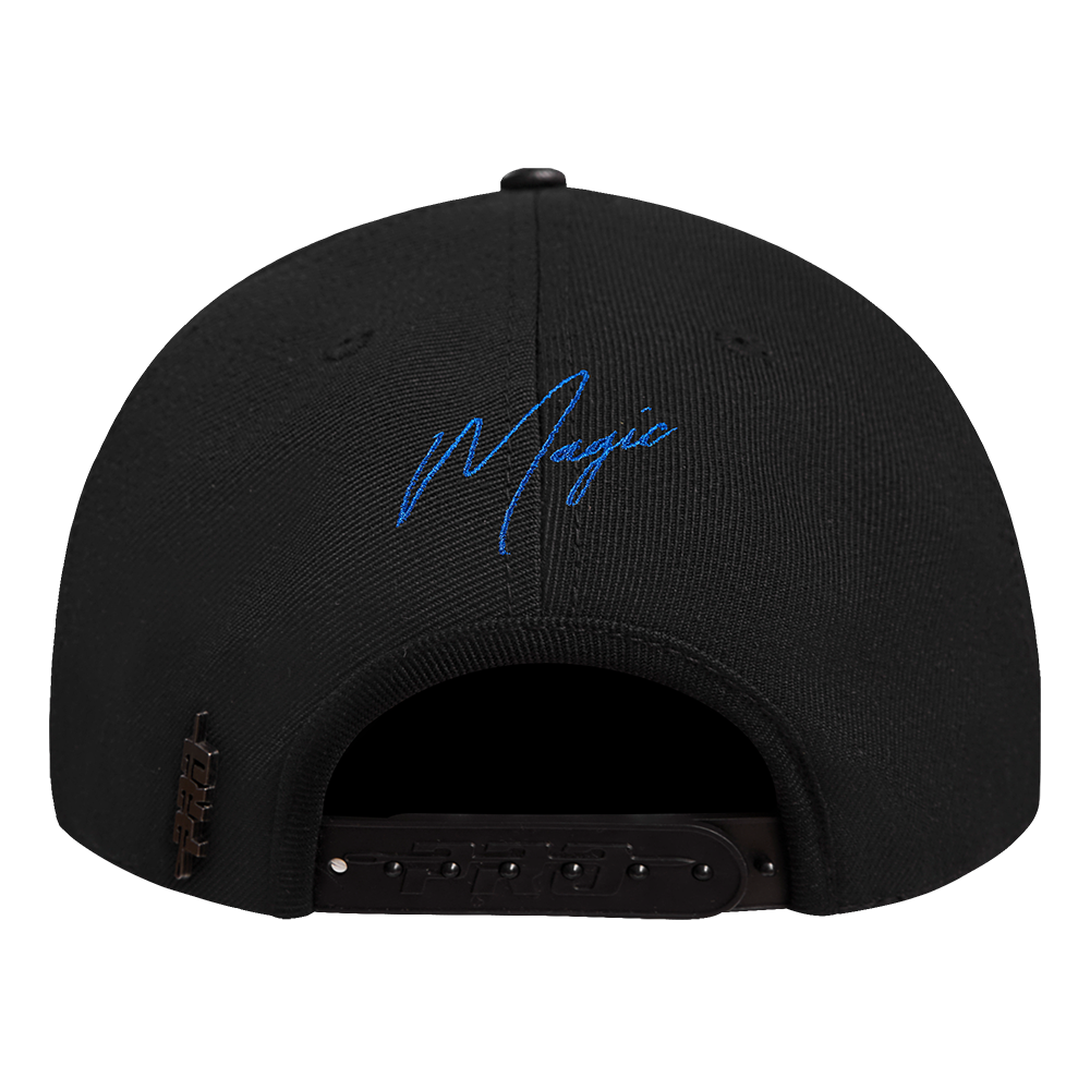 Pro Standard Orlando Magic Shadow Drop Black Snapback Hat