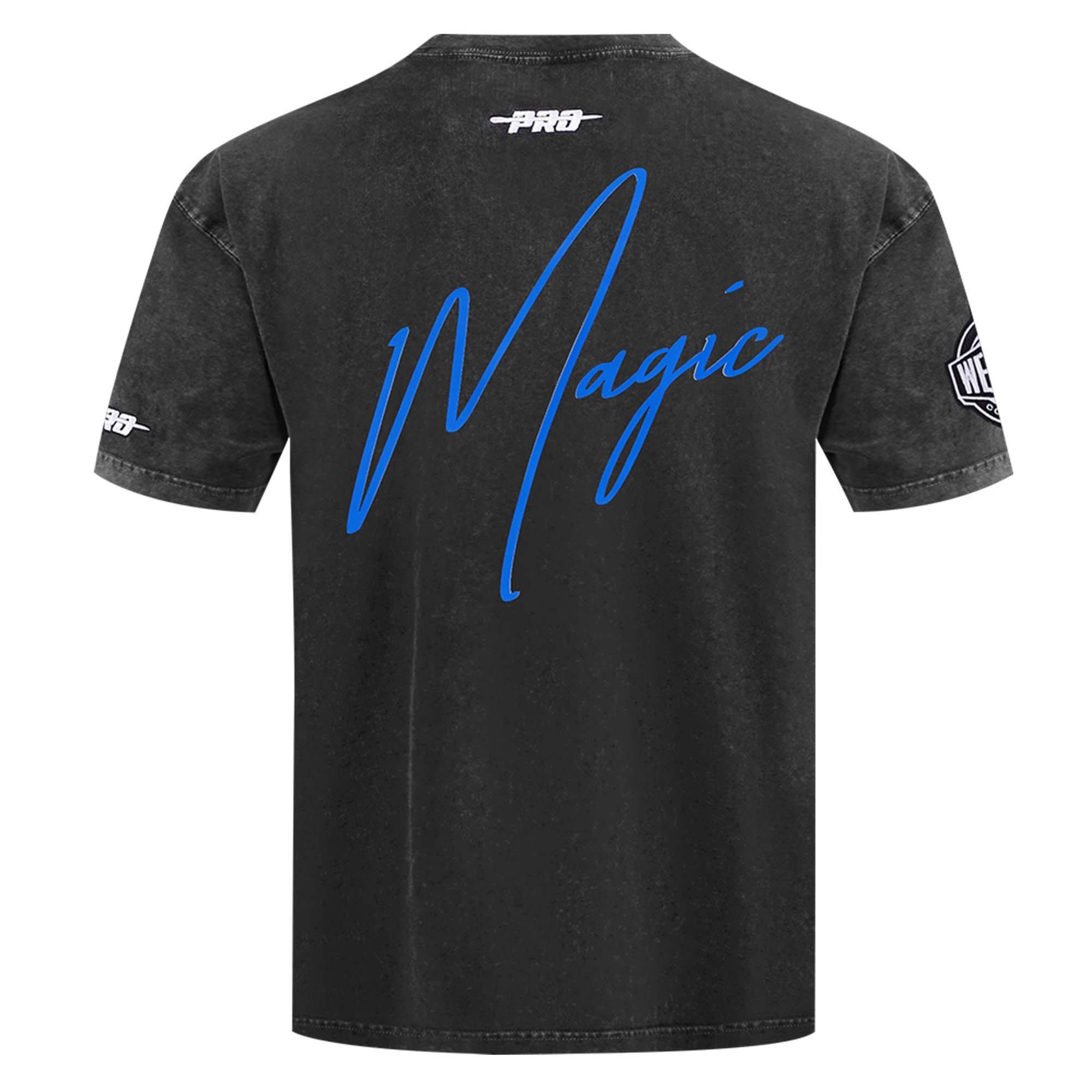 Pro Standard Orlando Magic Drop Shadow Tee-Black - BLACK Thumbnail View 2