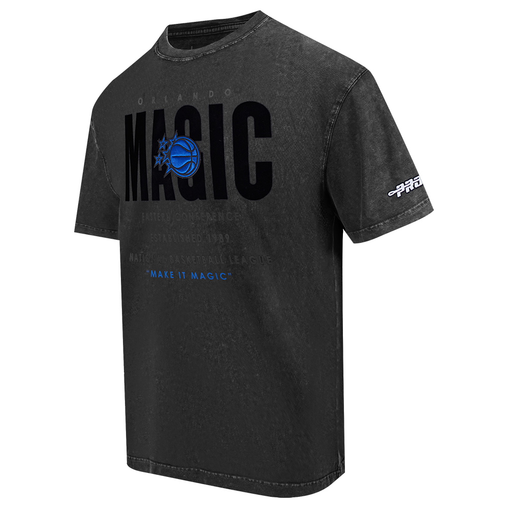 Pro Standard Orlando Magic Drop Shadow Tee-Black - BLACK Thumbnail View 3