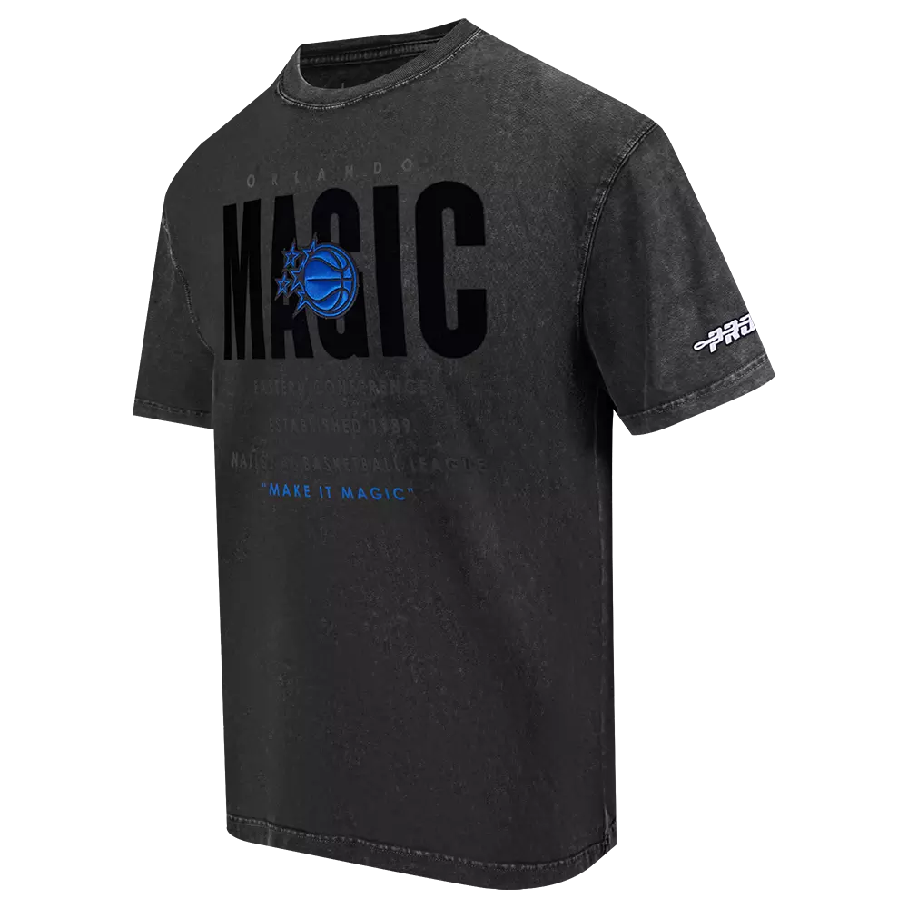 Pro Standard Orlando Magic Drop Shadow Tee-Black - BLACK