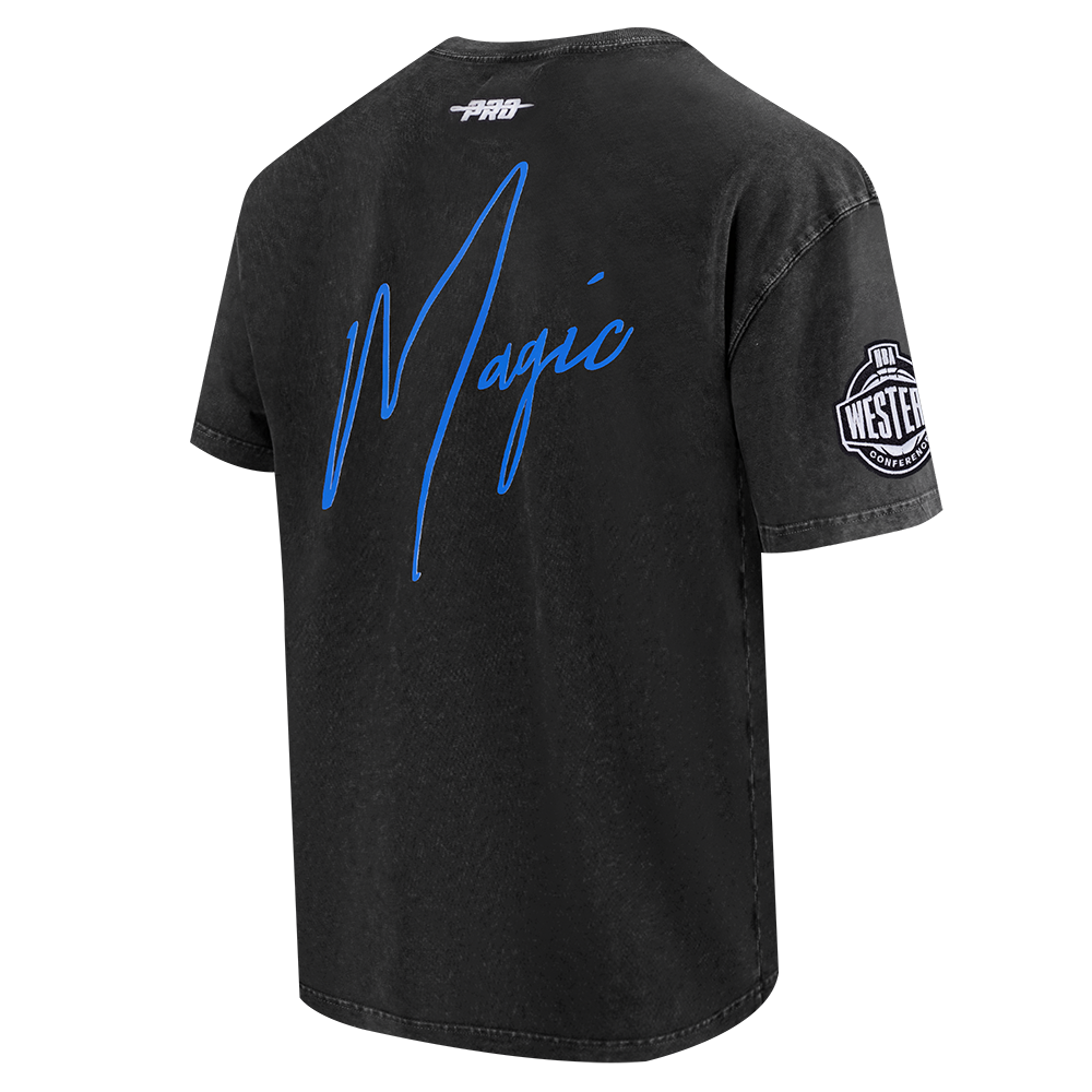 Pro Standard Orlando Magic Drop Shadow Tee-Black - BLACK Thumbnail View 4