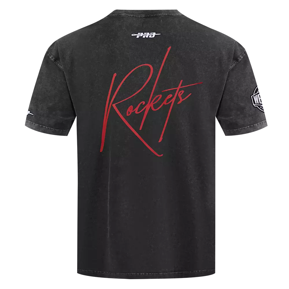 Pro Standard Houston Rockets Drop Shadow Tee-Black - BLACK