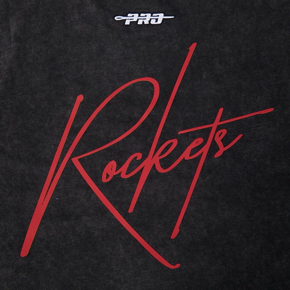 Pro Standard Houston Rockets Drop Shadow Tee-Black - BLACK Thumbnail View 7