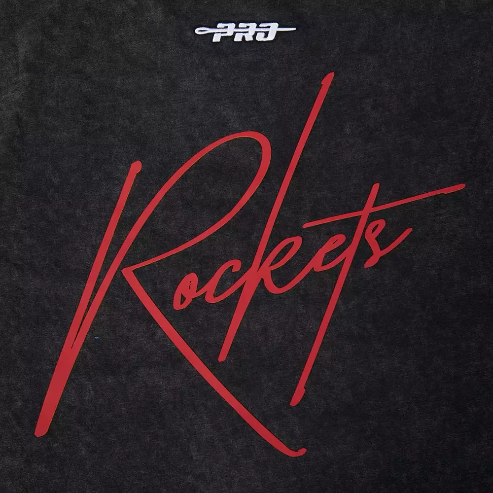 Pro Standard Houston Rockets Drop Shadow Tee-Black - BLACK