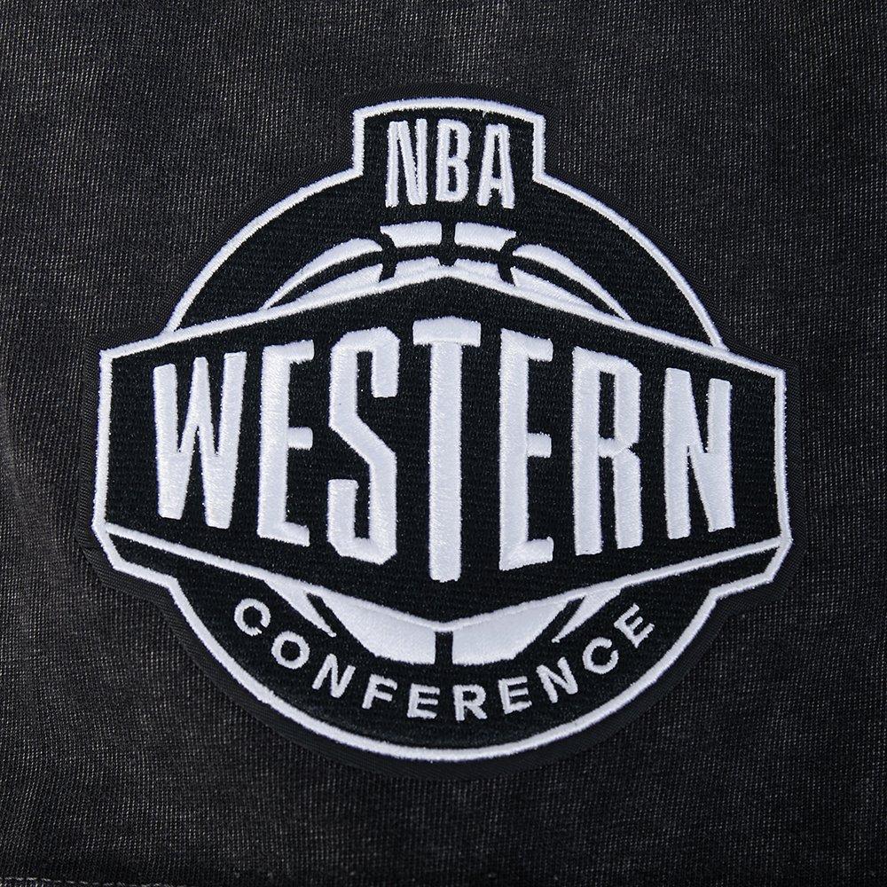 Pro Standard Houston Rockets Drop Shadow Tee-Black - BLACK Thumbnail View 5