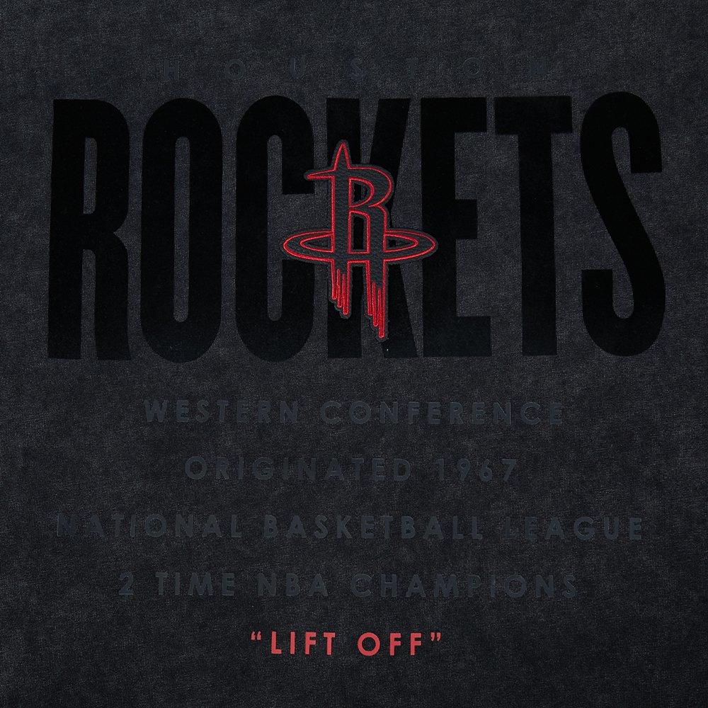 Pro Standard Houston Rockets Drop Shadow Tee-Black - BLACK Thumbnail View 6
