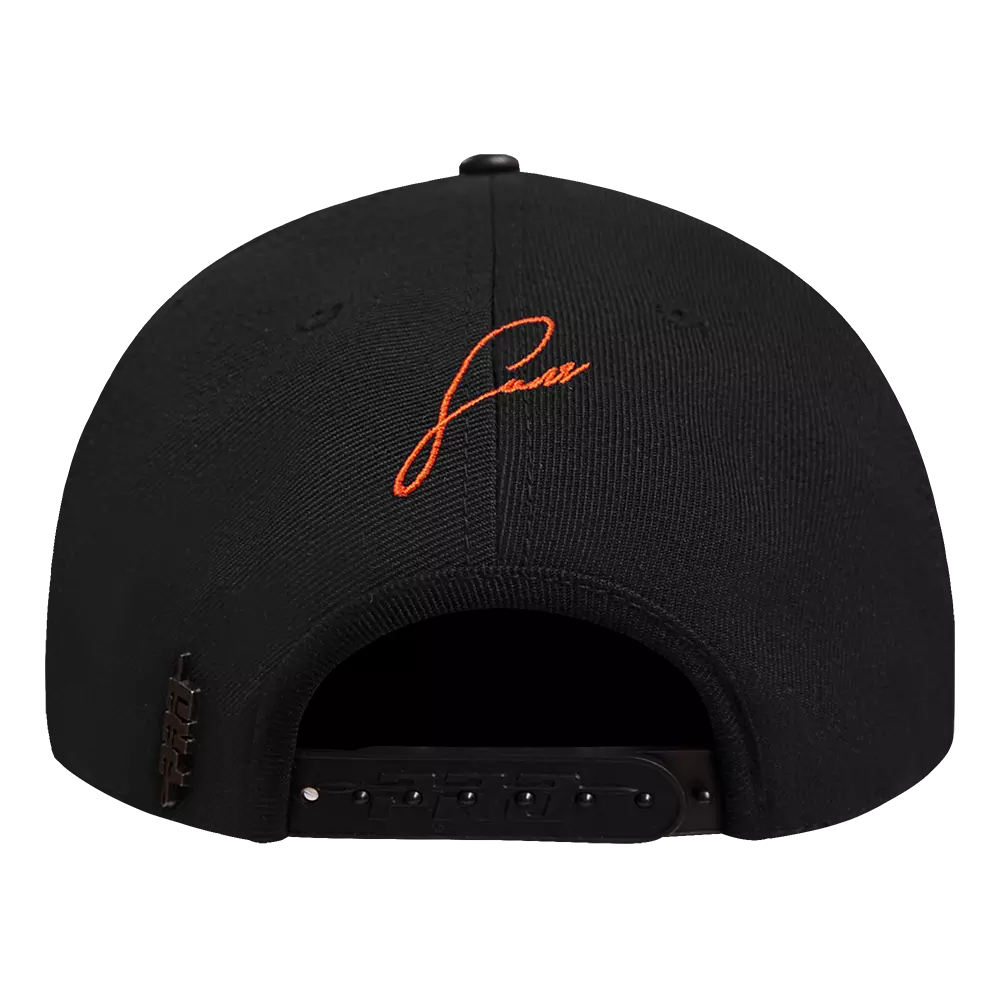 Pro Standard Phoenix Suns Shadow Drop Snapback Hat-Black - BLACK