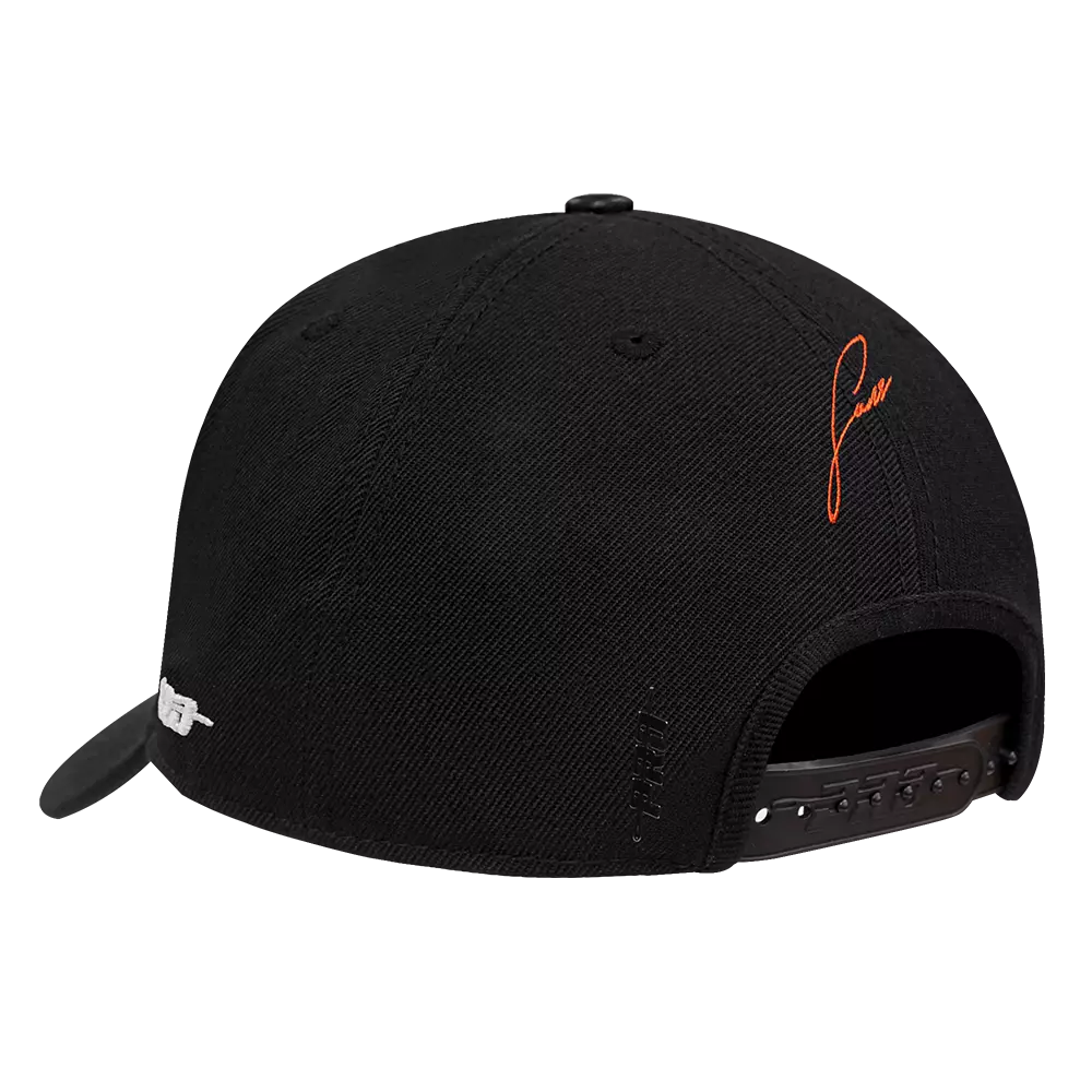Pro Standard Phoenix Suns Shadow Drop Snapback Hat-Black - BLACK
