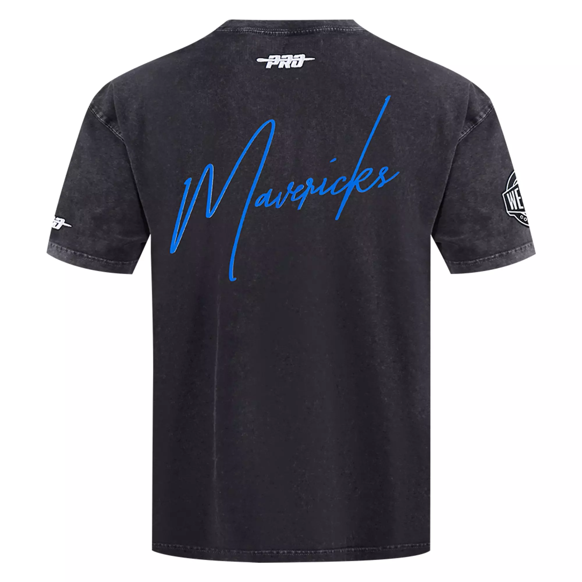 Pro Standard Dallas Mavericks Drop Shadow Tee-Black - BLACK