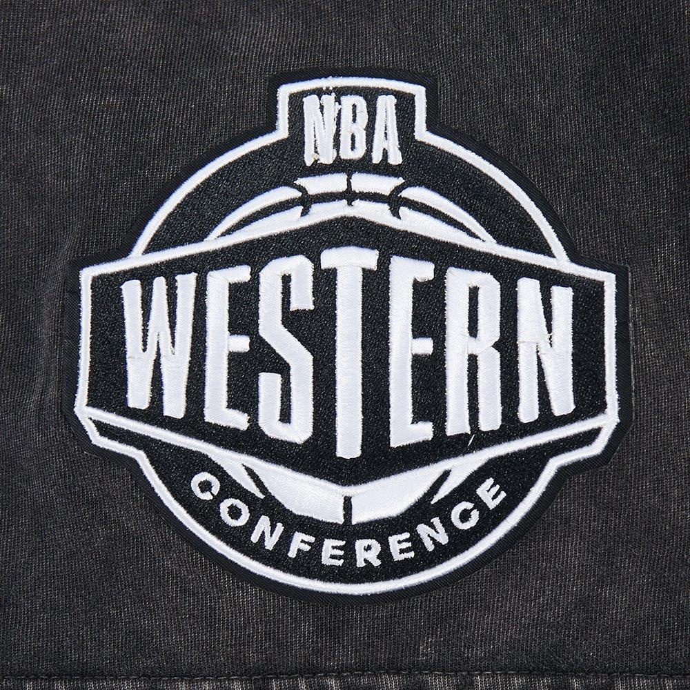 Pro Standard Dallas Mavericks Drop Shadow Tee-Black - BLACK Thumbnail View 7