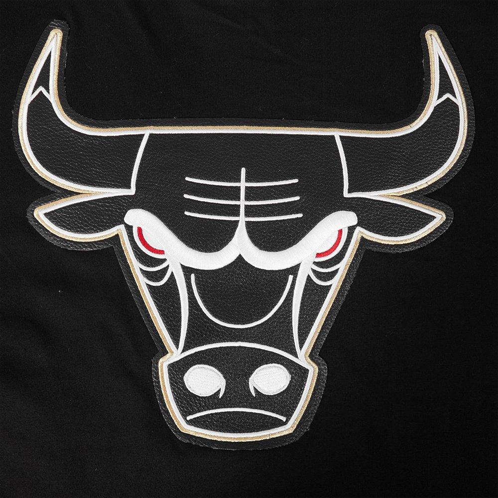 Pro Standard Chicago Bulls Met Gold Tee-Black/Gold - BLACK/GOLD Thumbnail View 3