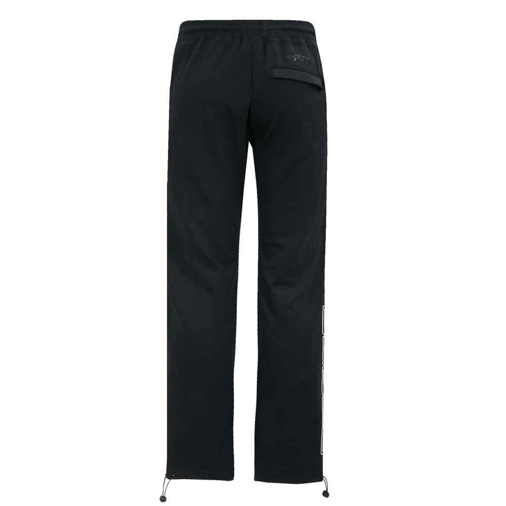 Pro Standard Chicago Bulls Met Gold Track Pants-Black - BLACK/GOLD Thumbnail View 2