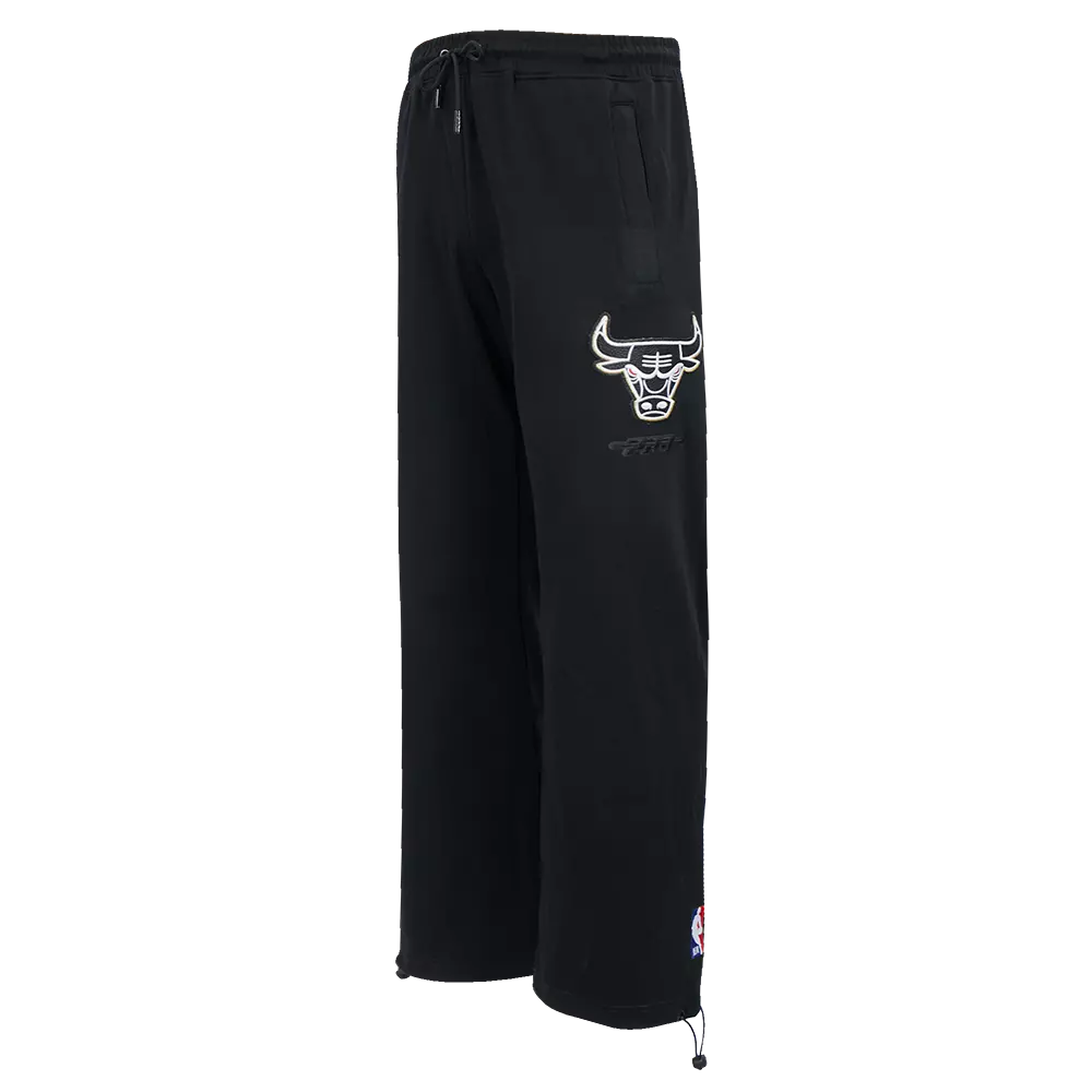 Pro Standard Chicago Bulls Met Gold Track Pants-Black - BLACK/GOLD