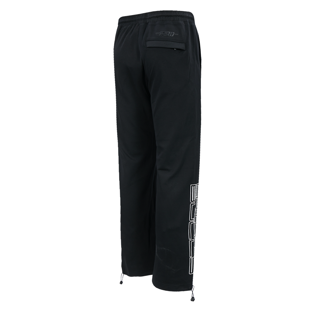 Pro Standard Chicago Bulls Met Gold Track Pants-Black - BLACK/GOLD Thumbnail View 4