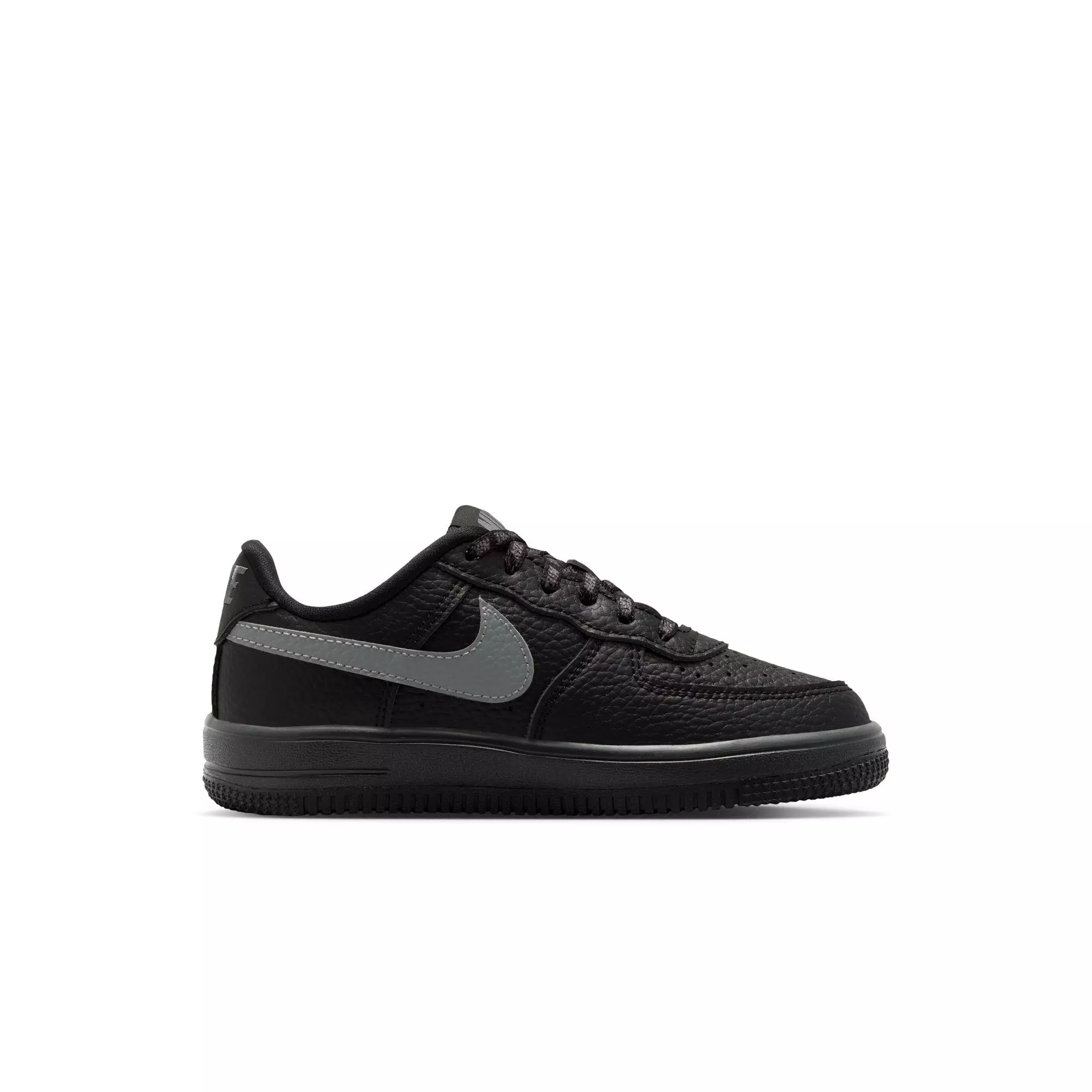 Nike Air Force 1 "Black/Smoke Grey" Preschool Boys' Shoe - BLACK/GREY