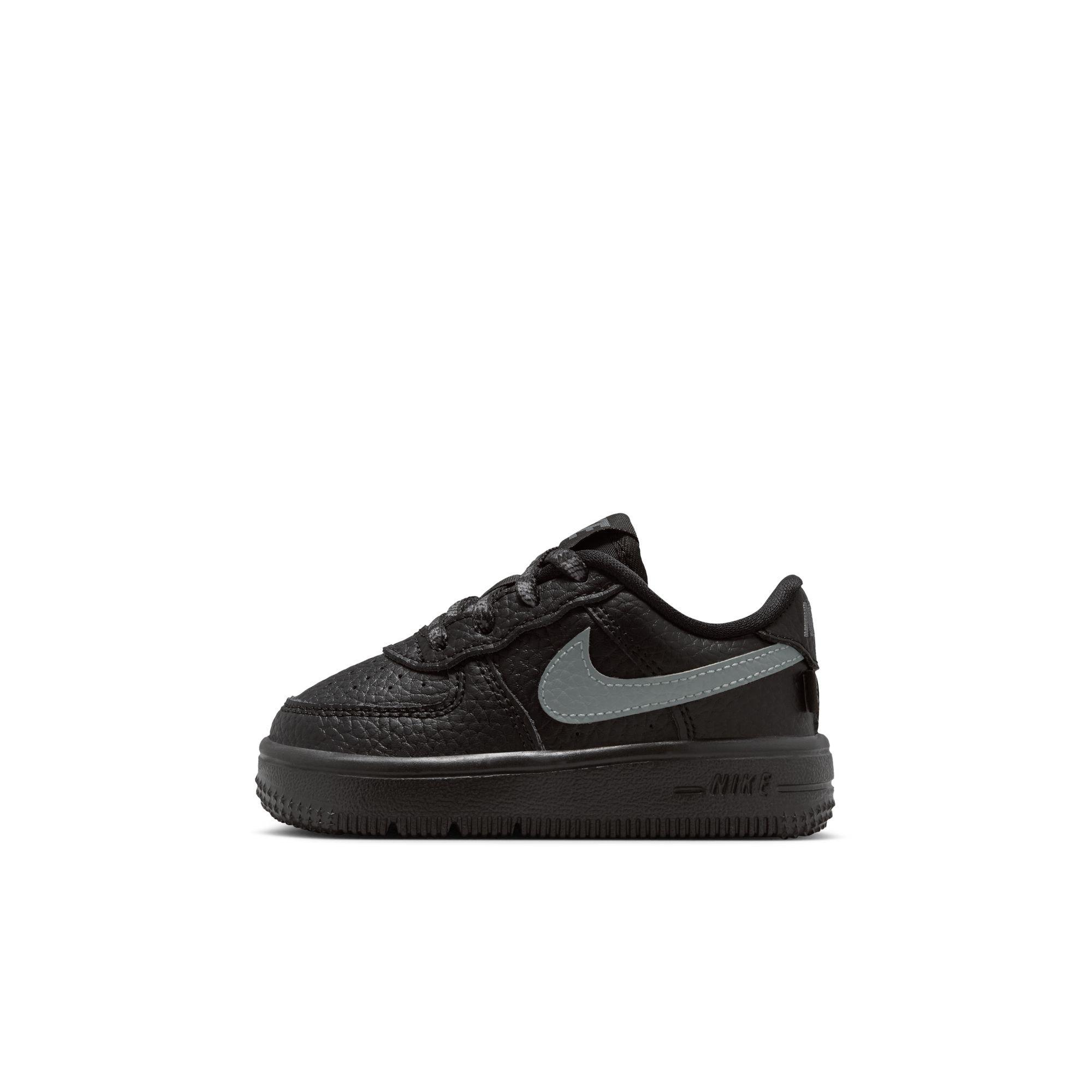 Nike Air Force 1 Low Toddler Boys' "Black/Smoke Grey" Shoe