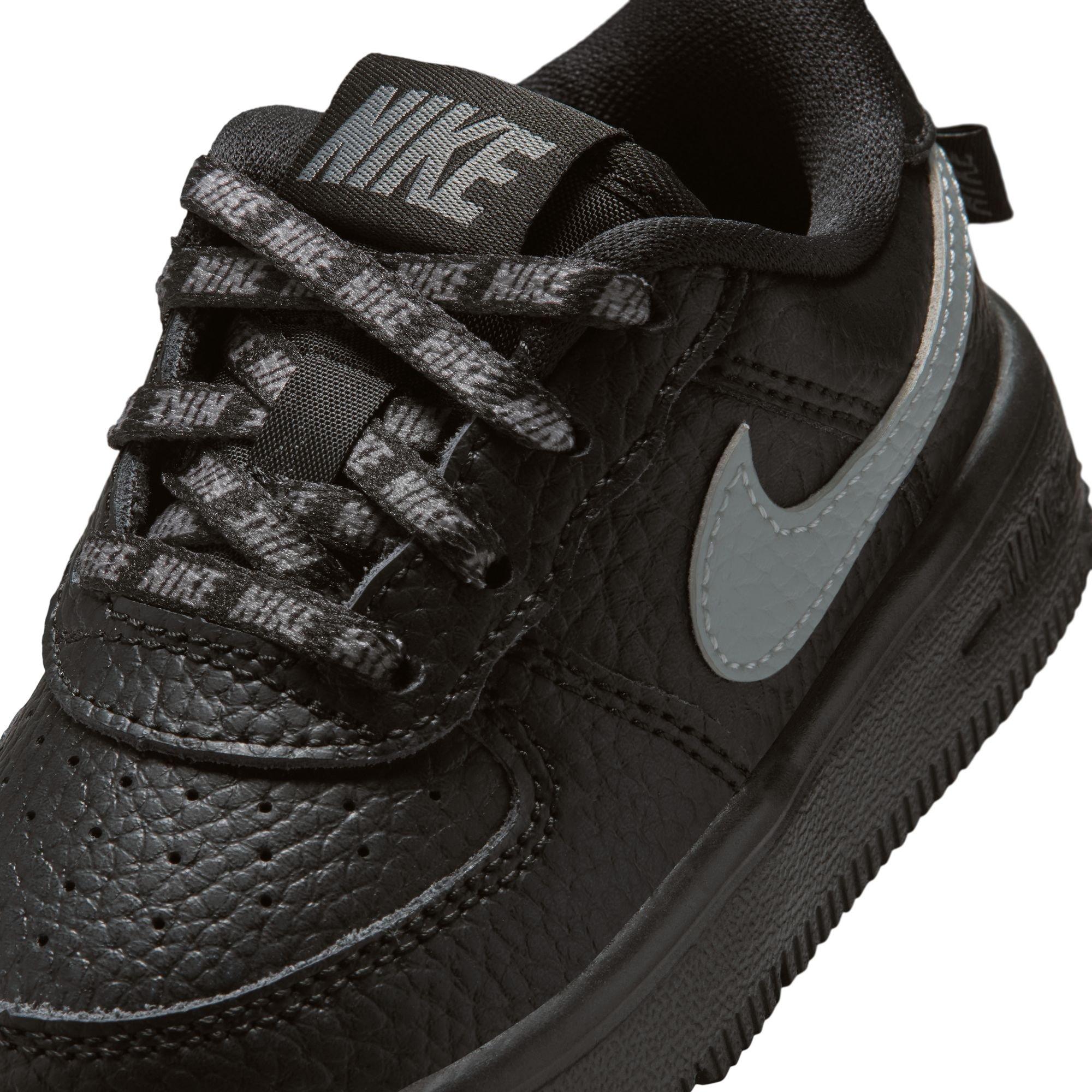 Nike Air Force 1 Low Toddler Boys' "Black/Smoke Grey" Shoe