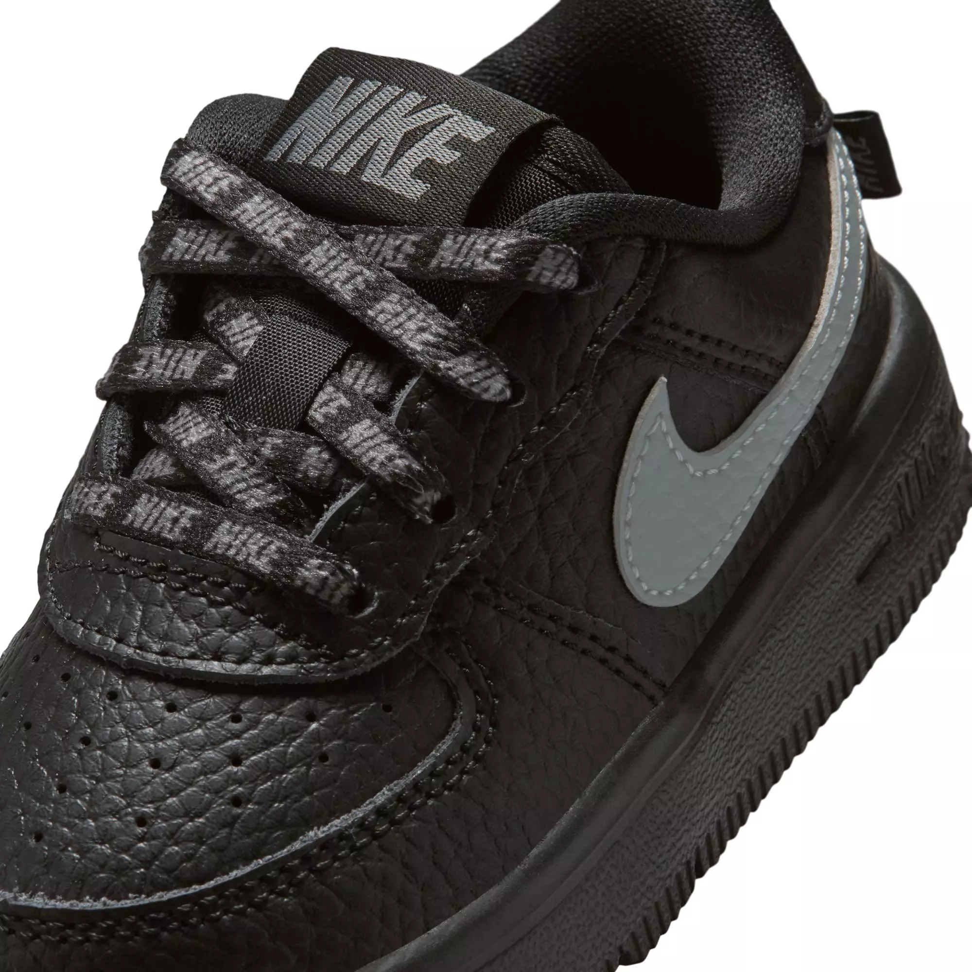 Nike Air Force 1 Low "Black/Smoke Grey" Toddler Boys' Shoe - BLACK/GREY