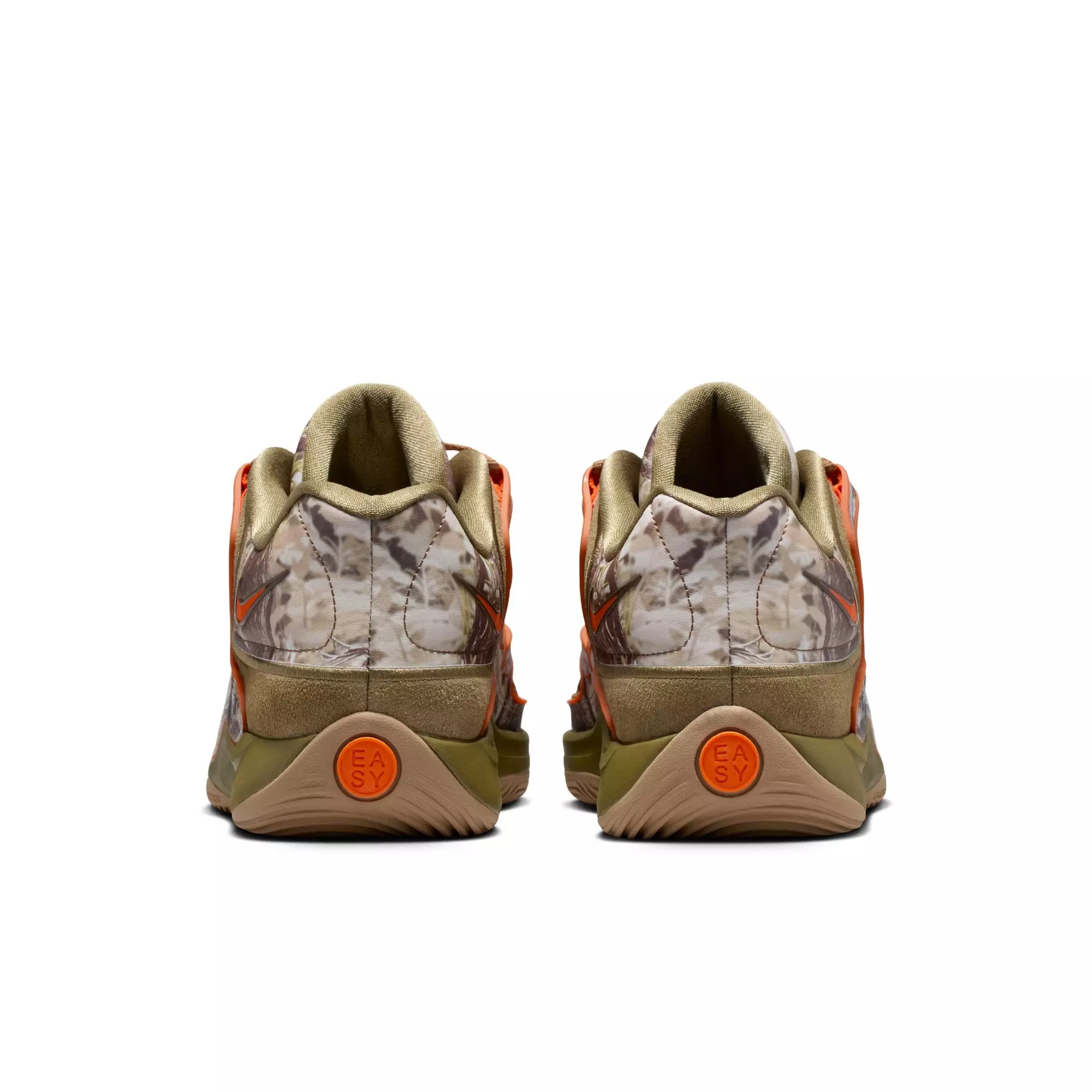 Nike KD18 "Coyote" Men's Basketball Shoe - COYOTE/SAFETY ORANGE/BROWN