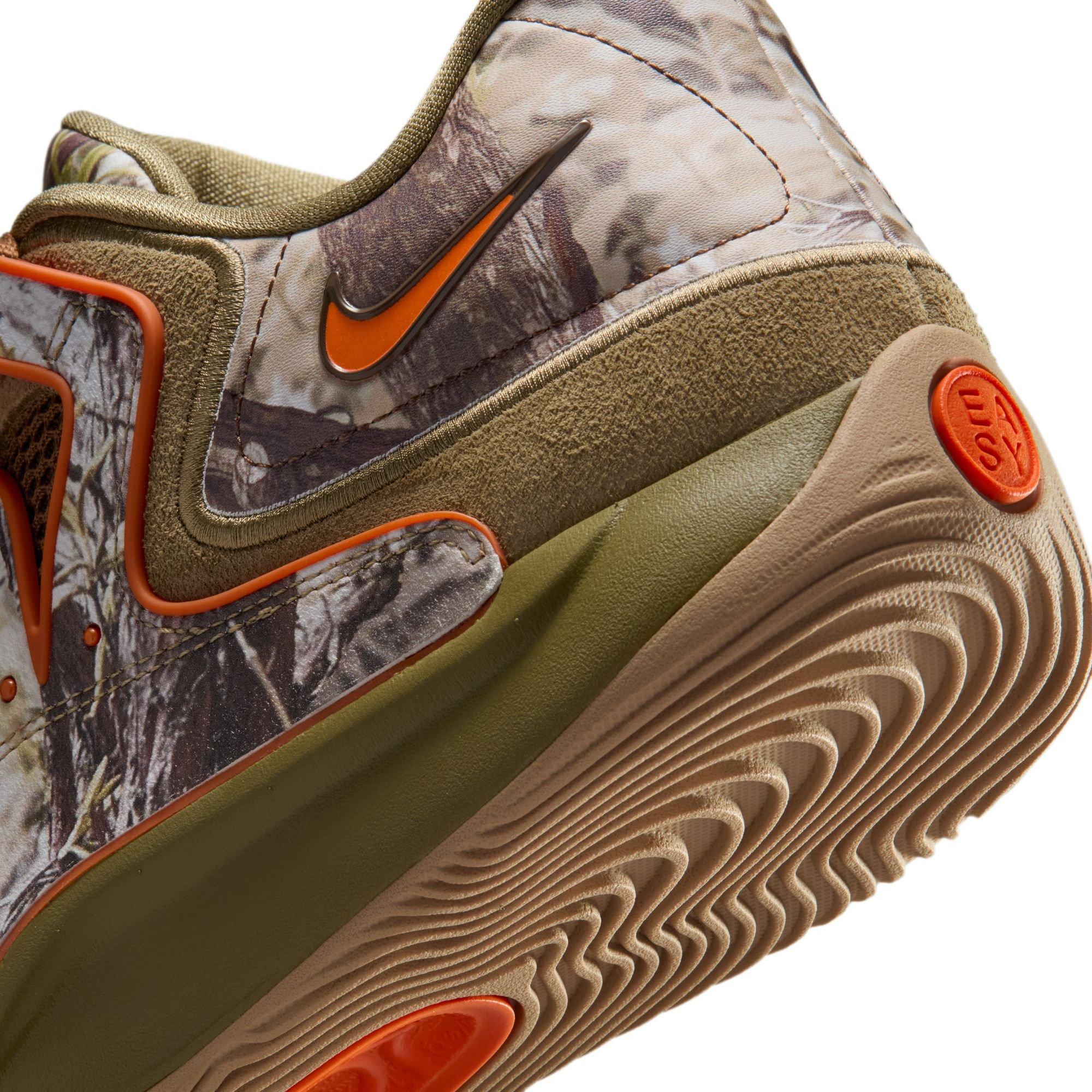 Nike KD18 "Coyote" Men's Basketball Shoe - COYOTE/SAFETY ORANGE/BROWN Thumbnail View 6