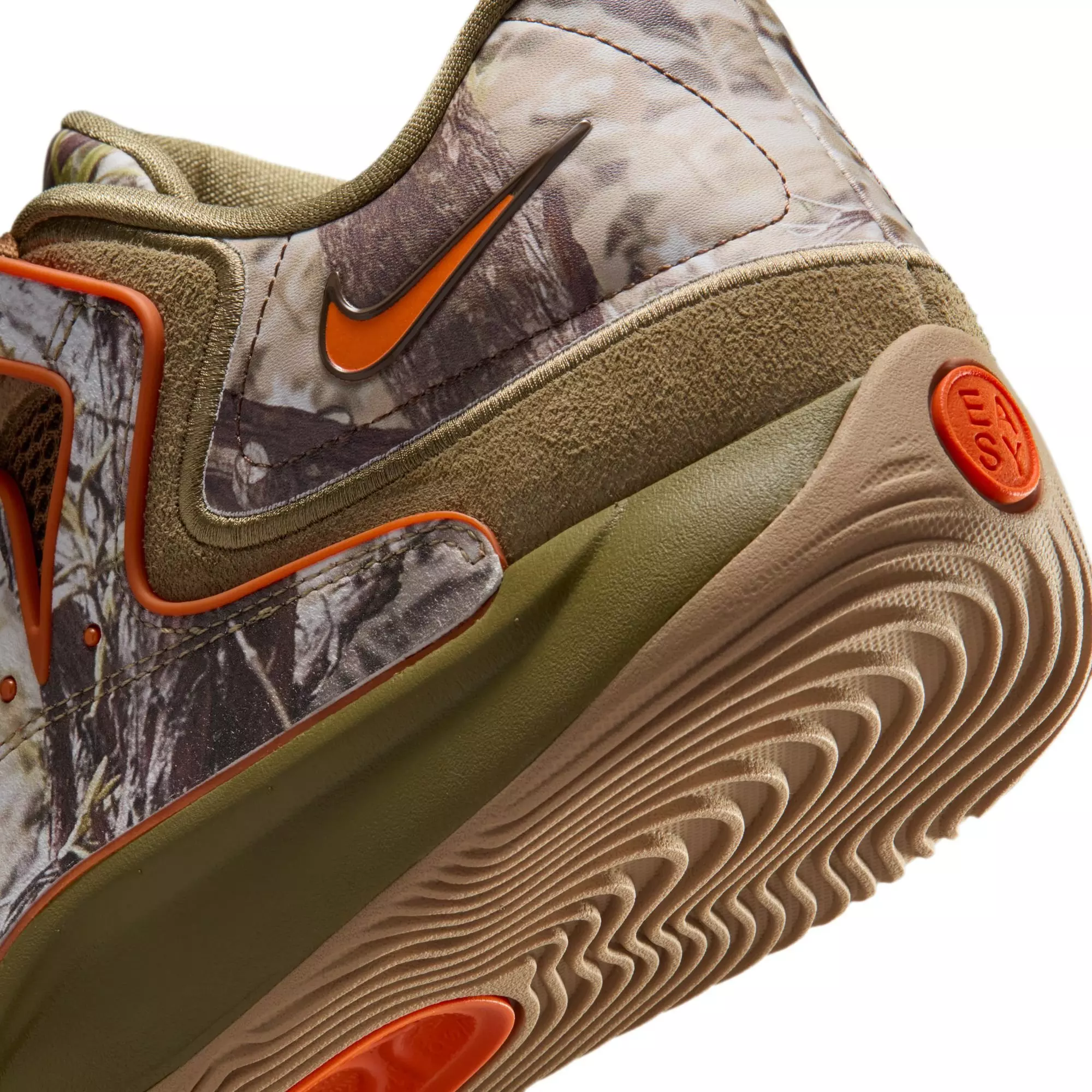 Nike KD18 "Coyote" Men's Basketball Shoe - COYOTE/SAFETY ORANGE/BROWN