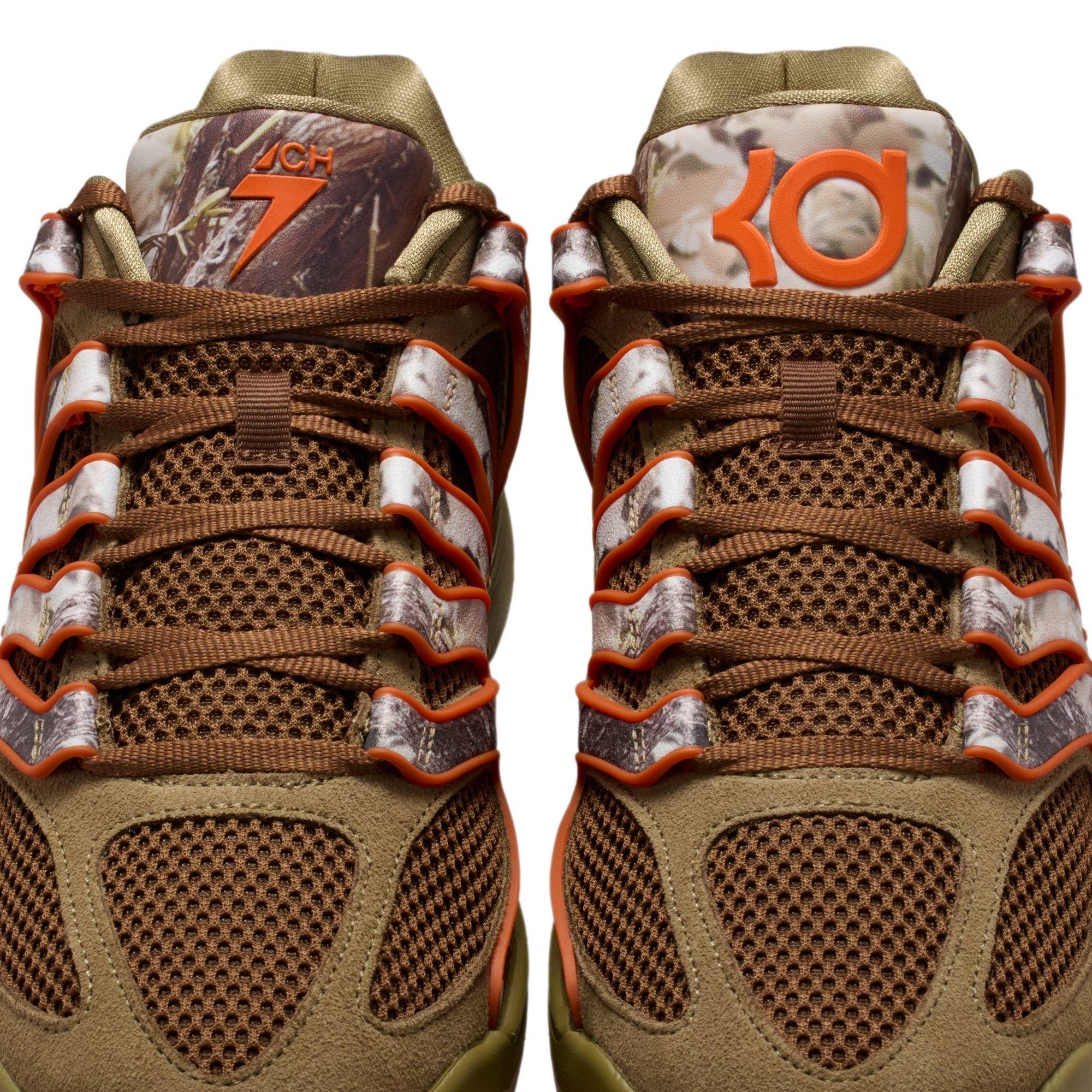 Nike KD18 "Coyote" Men's Basketball Shoe - COYOTE/SAFETY ORANGE/BROWN Thumbnail View 7