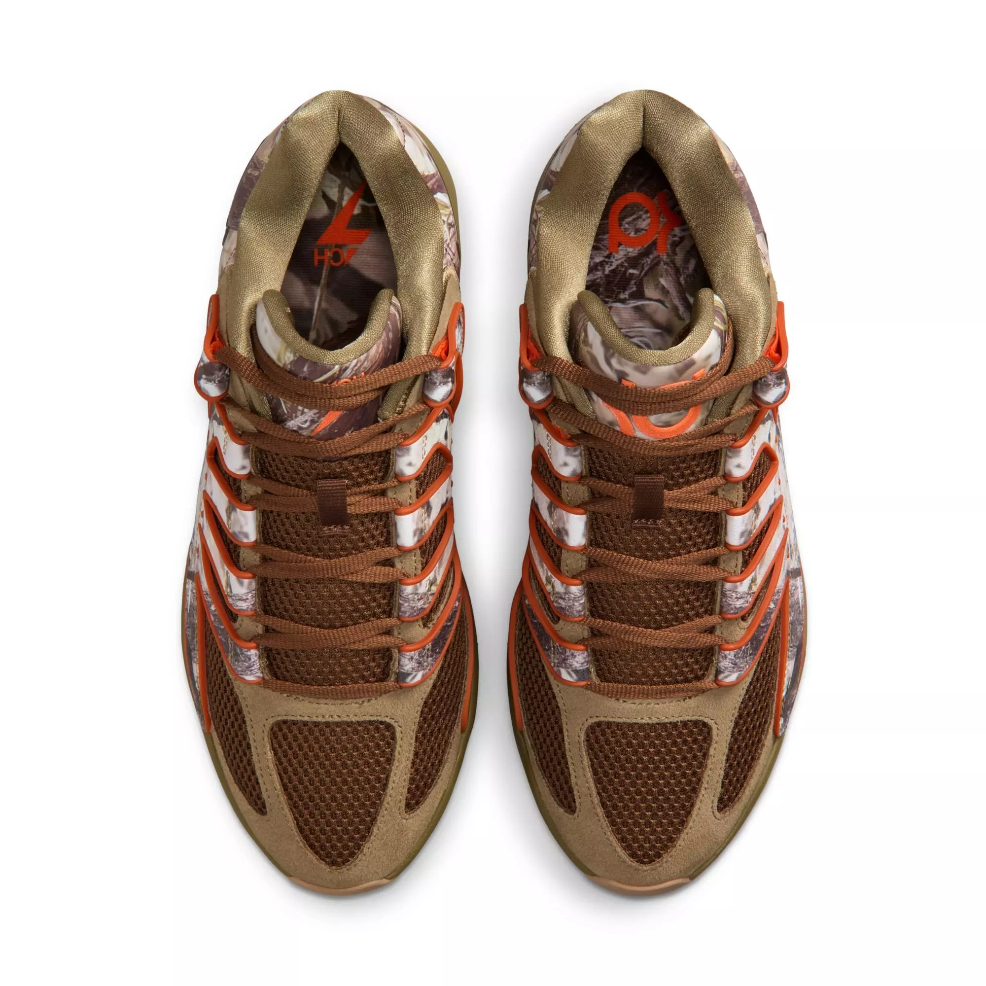 Nike KD18 "Coyote" Men's Basketball Shoe - COYOTE/SAFETY ORANGE/BROWN