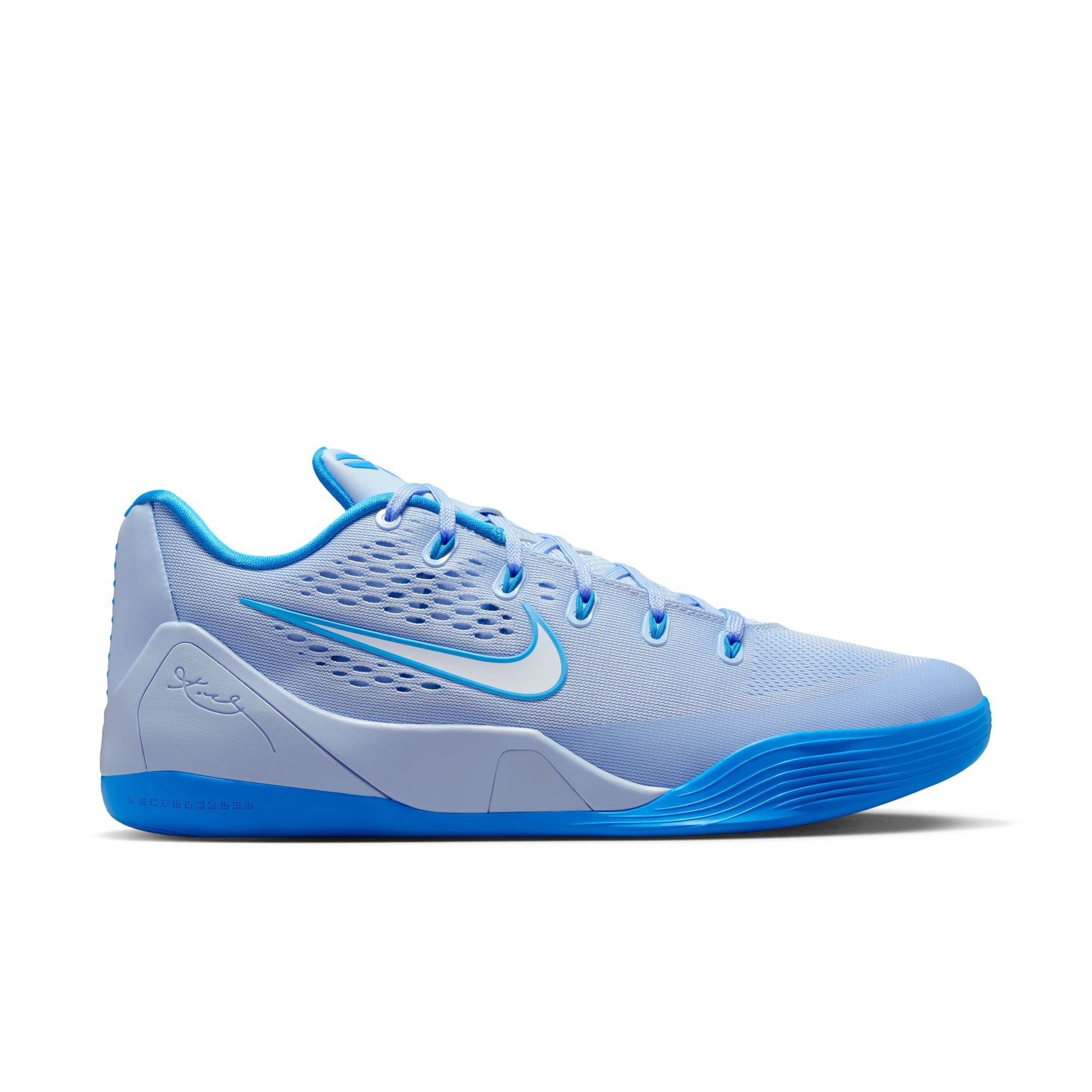 Nike Kobe IX Elite Low EM Protro "Hydrogen Blue" Men's Basketball Shoe - HYDROGEN BLUE/PHOTO BLUE/WHITE Thumbnail View 2