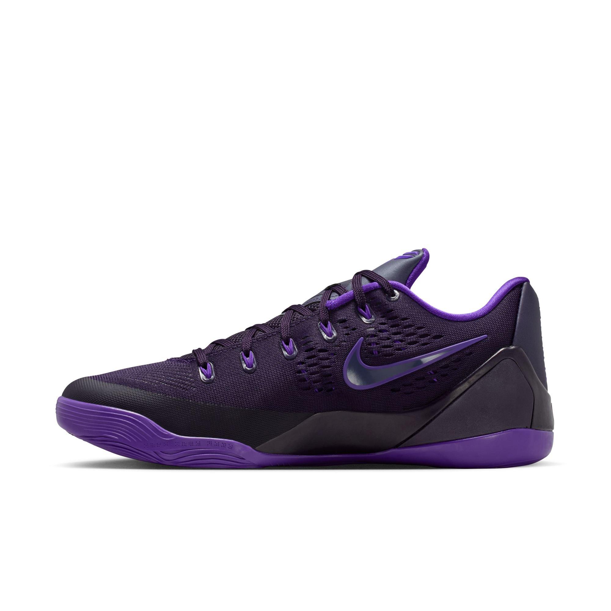 Nike Kobe IX Elite Low EM Protro "Purple Dynasty" Men's Shoe - PURPLE DYNASTY/FIERCE PURPLE Thumbnail View 9
