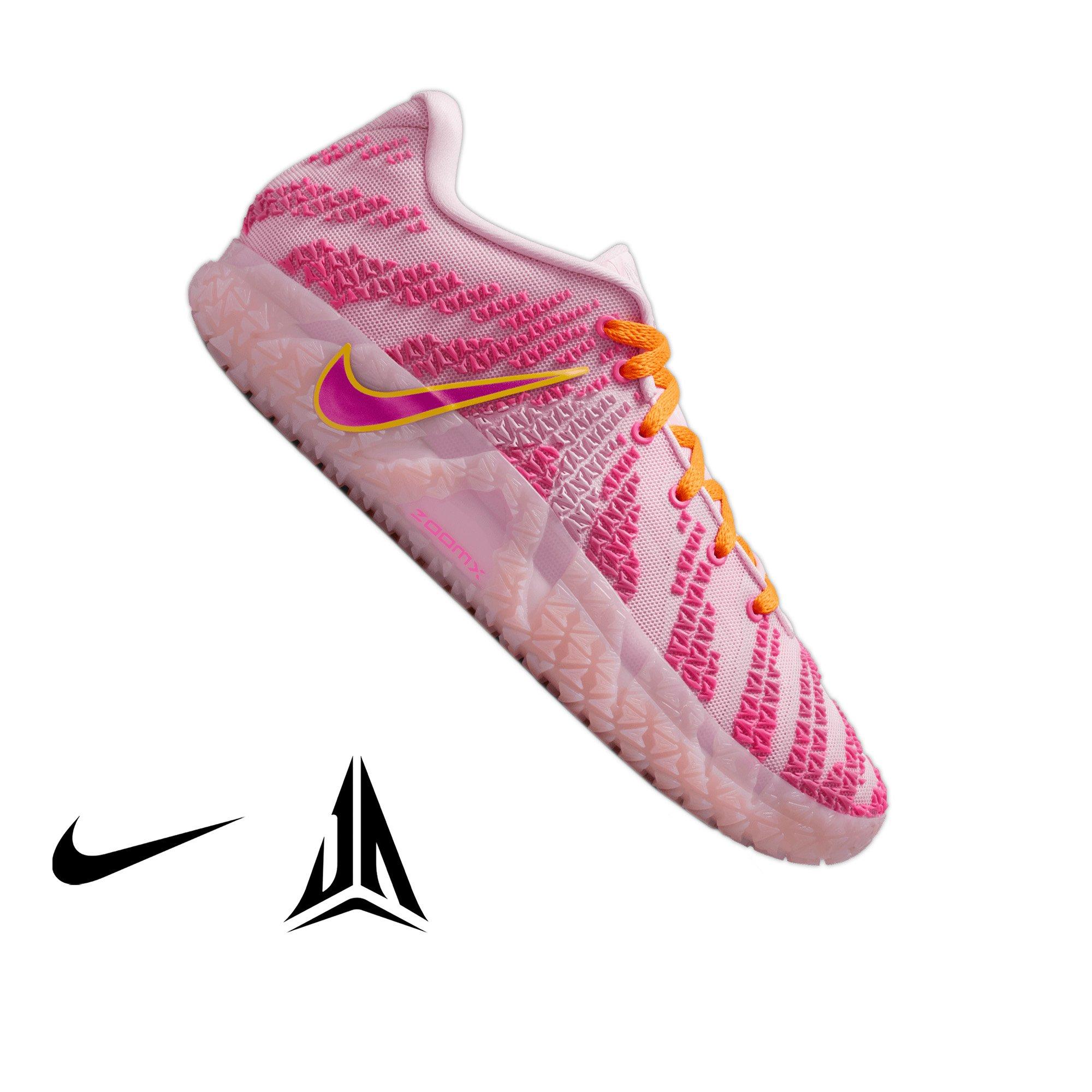 Nike Ja 3 "Hyper Pink" Men's Basketball Shoe - PINK FOAM/HYPER PINK/SILT RED Thumbnail View 1