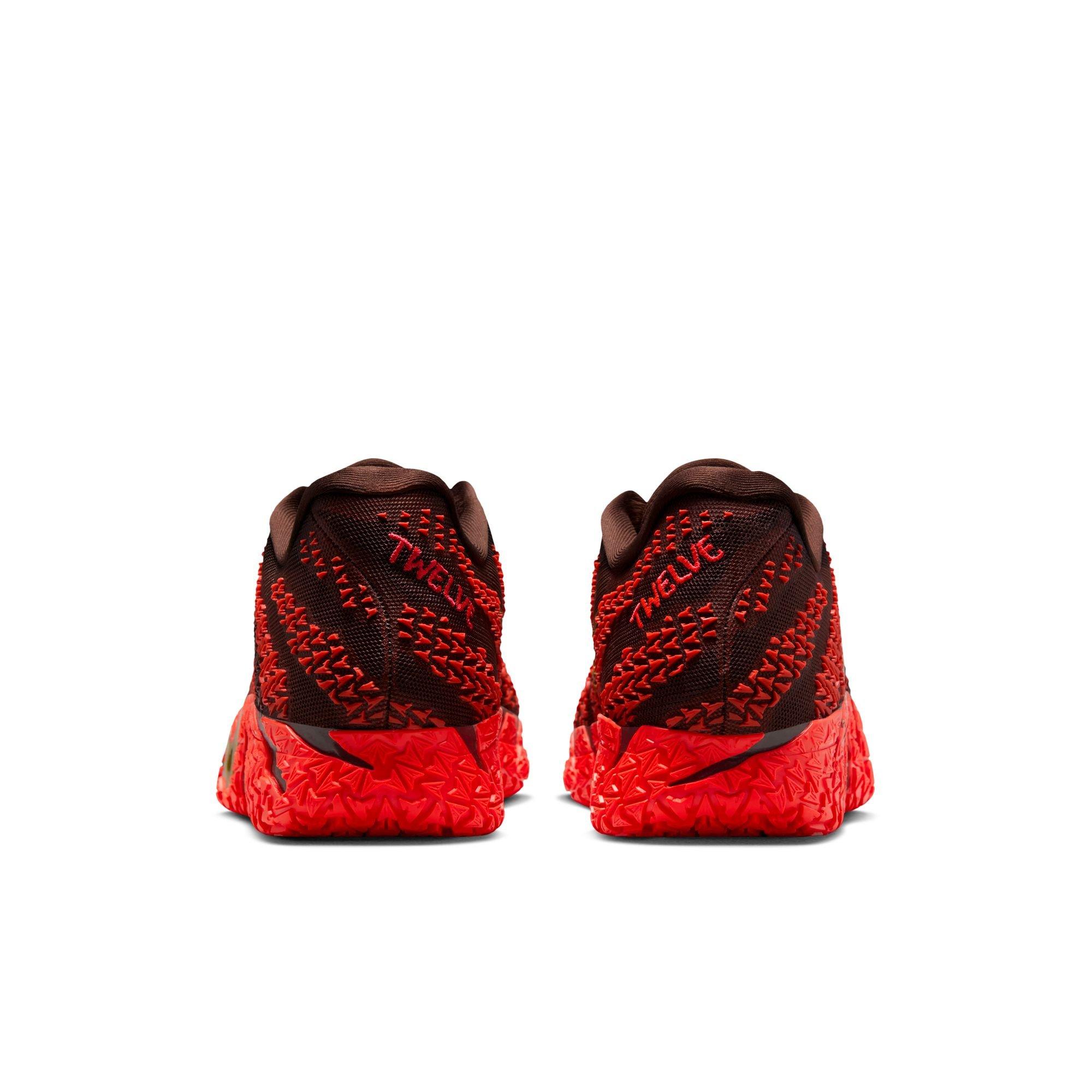 Nike Ja 3 "Lunar New Year" Men's Basketball Shoe - CHOCOLATE/METALLIC GOLD/SILT RED Thumbnail View 12