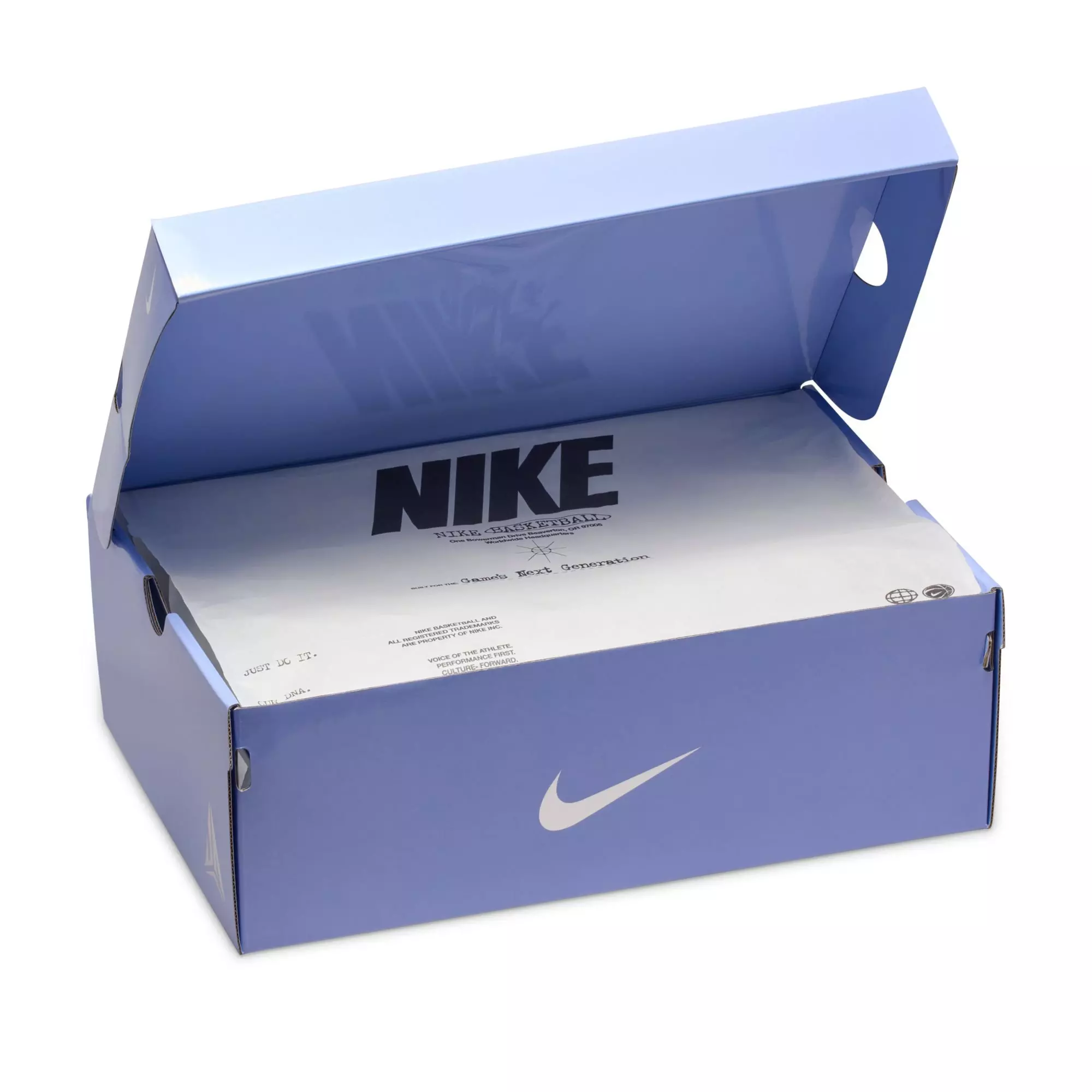 Nike Ja 3 "Warning Label" Men's Basketball Shoe - COBALT BLISS/METALLIC SILVER