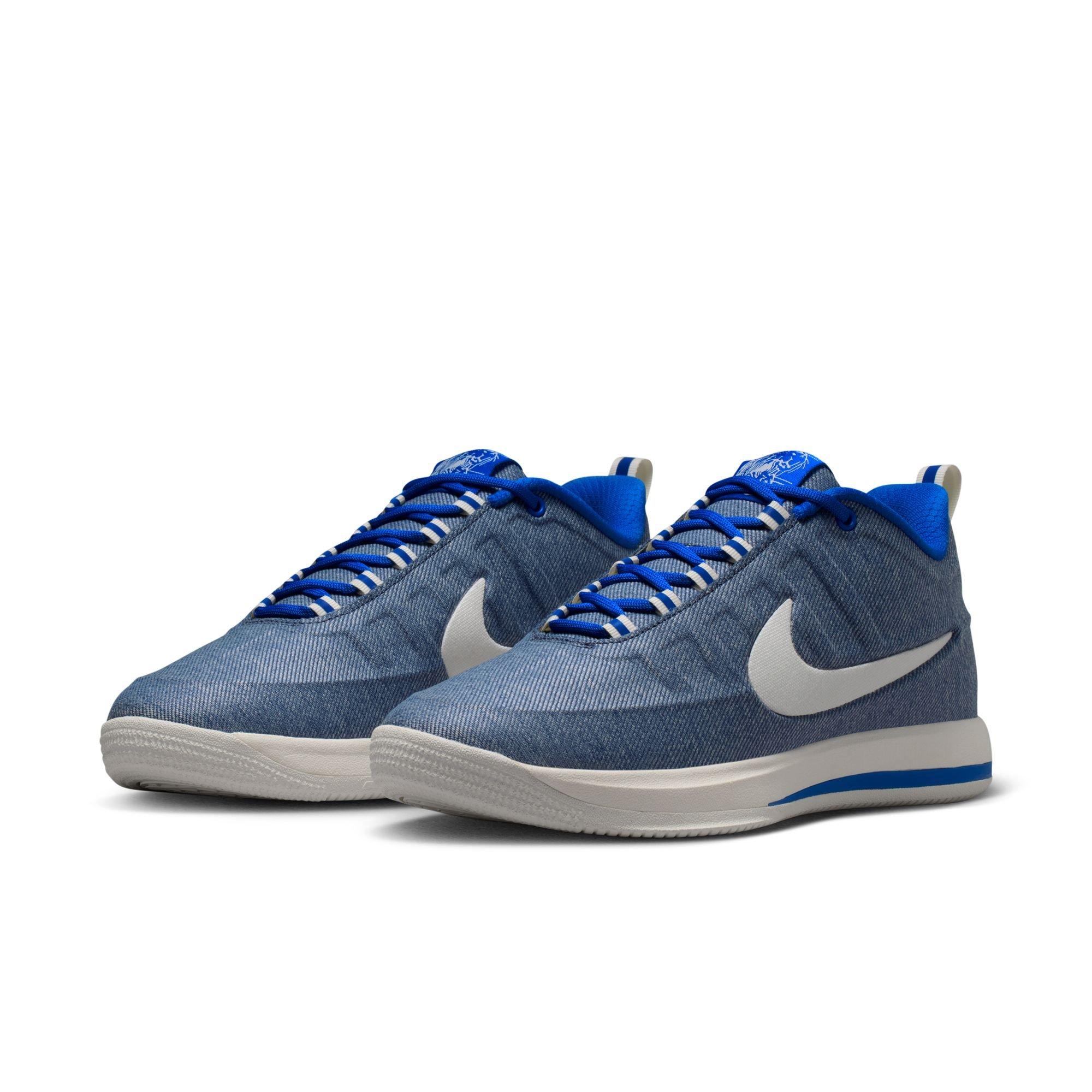 Nike Book 2 "Must Be The Denim" Men&rsquo;s Basketball Shoe - SAIL/GAME ROYAL Thumbnail View 4