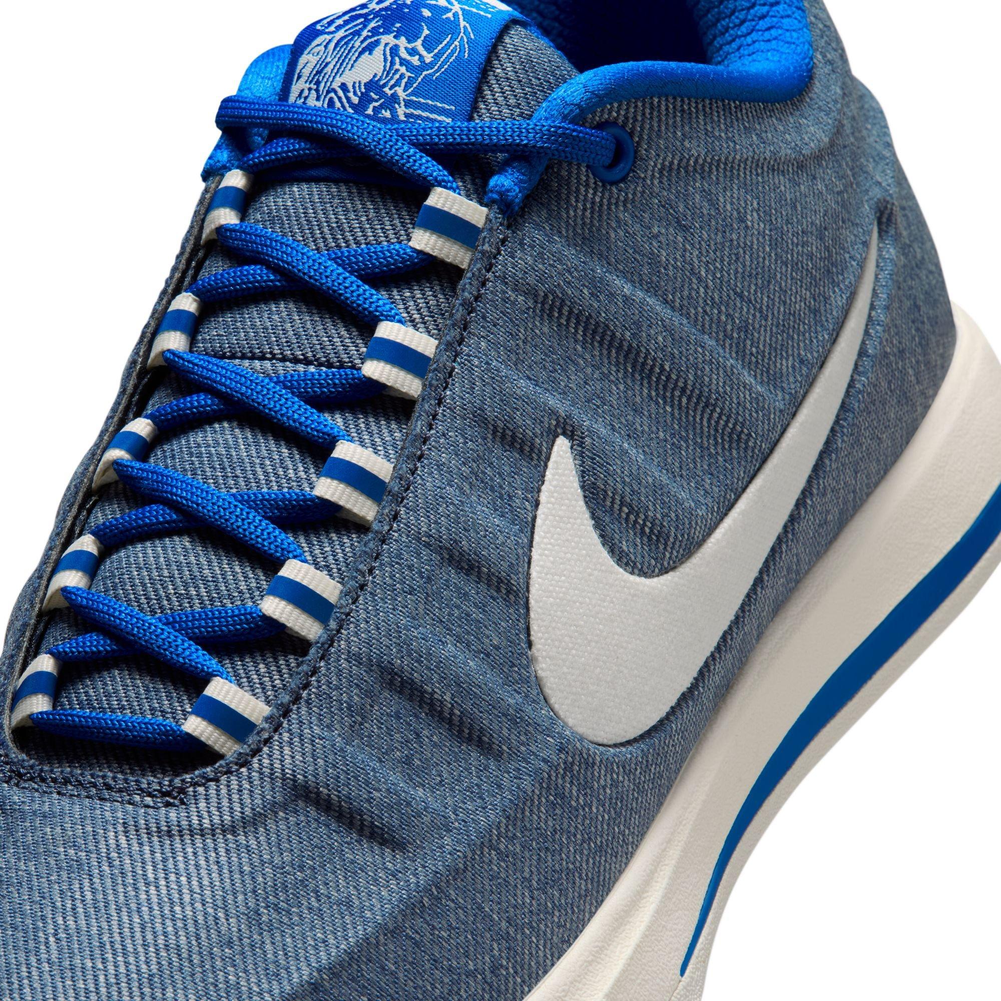 Nike Book 2 "Must Be The Denim" Men&rsquo;s Basketball Shoe - SAIL/GAME ROYAL Thumbnail View 5