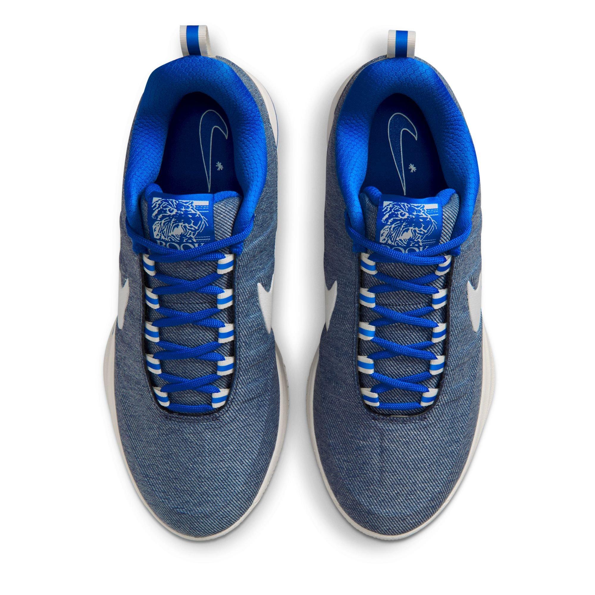Nike Book 2 "Must Be The Denim" Men&rsquo;s Basketball Shoe - SAIL/GAME ROYAL Thumbnail View 10
