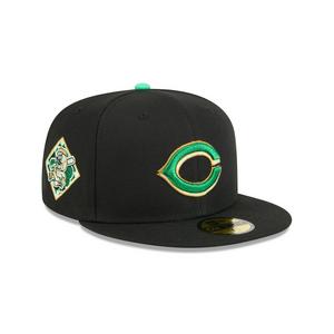 New Era Cincinnati Reds 59FIFTY St. Paddy's Fitted Hat-Black/Green