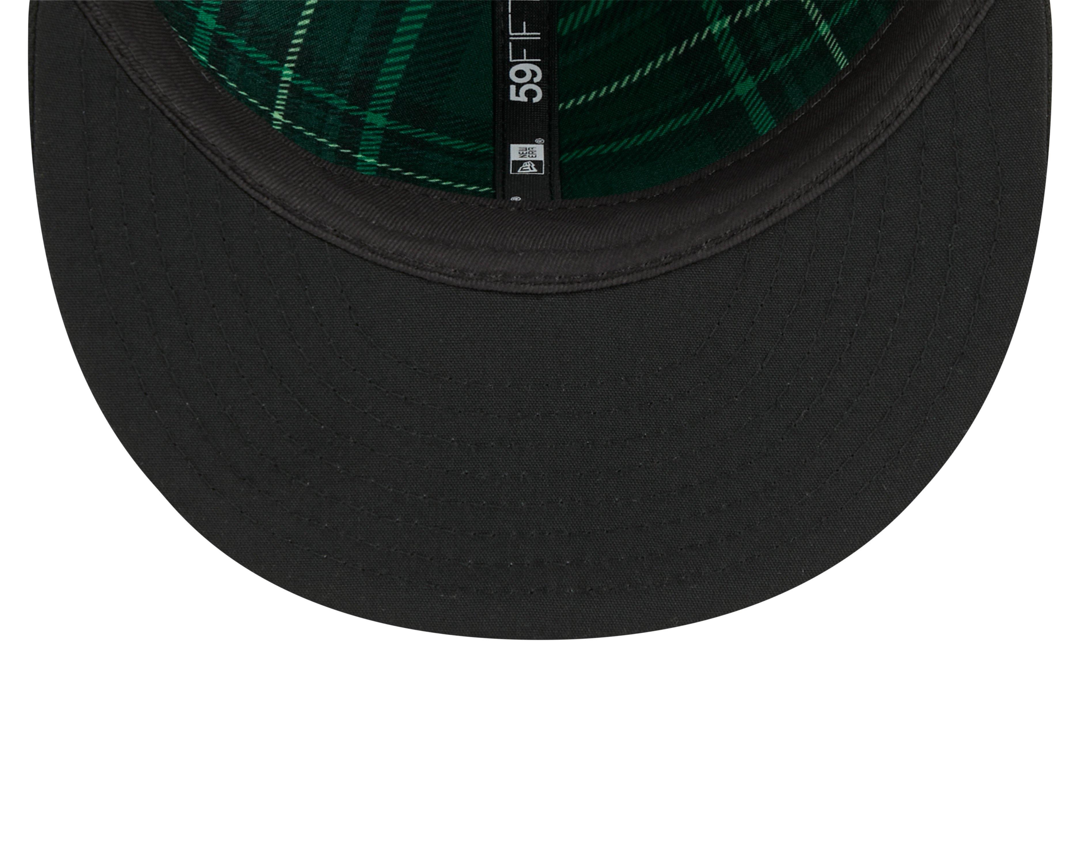New Era Houston Astros 59FIFTY St. Paddy's Fitted Hat-Black/Green - BLACK/GREEN Thumbnail View 7