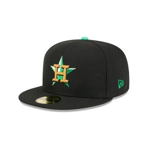 New Era Houston Astros 59FIFTY St. Paddy's Fitted Hat-Black/Green
