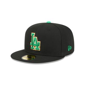New Era Los Angeles Dodgers 59FIFTY St. Paddy's Fitted Hat-Black/Green