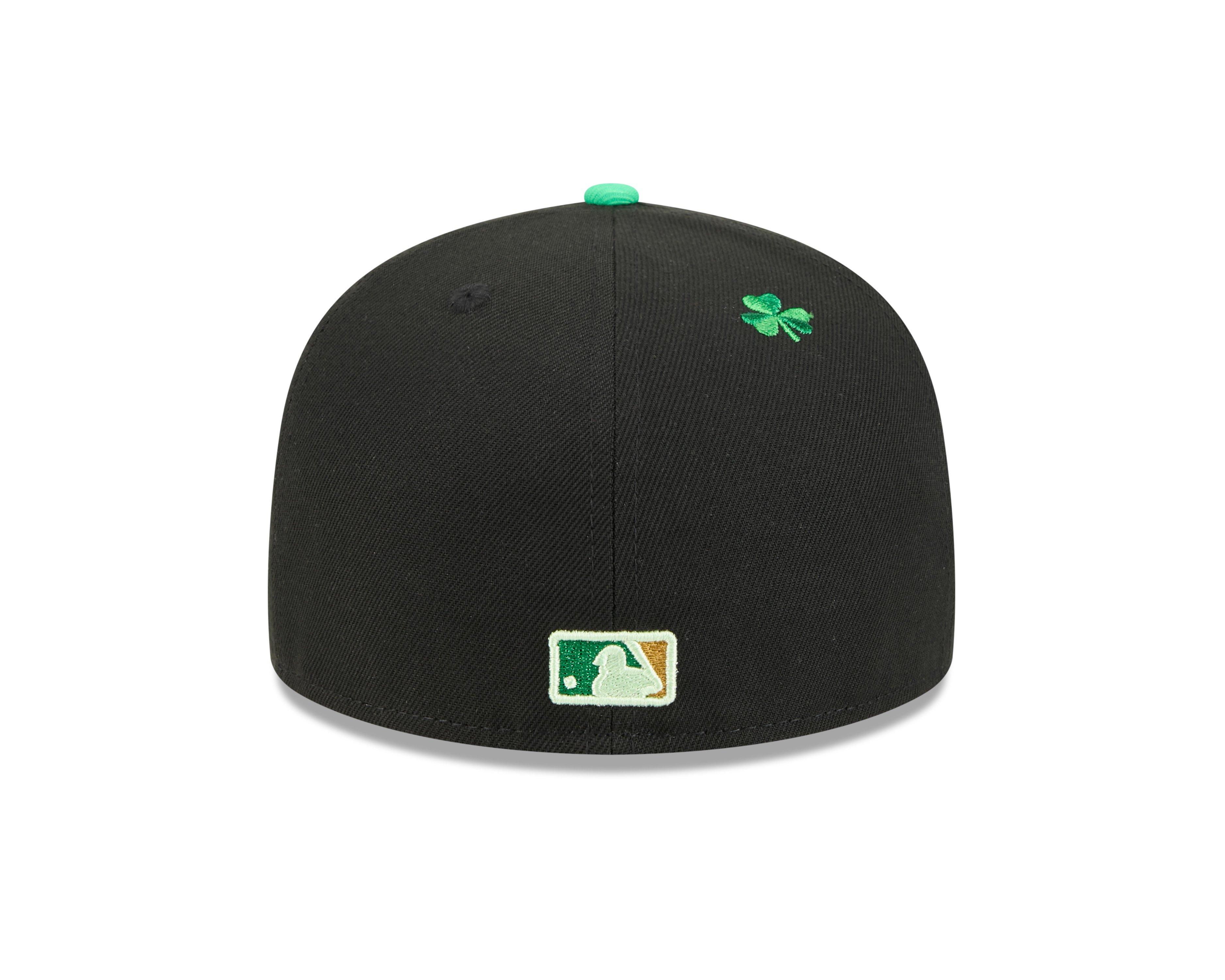 New Era Milwaukee Brewers 59FIFTY St. Paddy's Fitted Hat-Black/Green