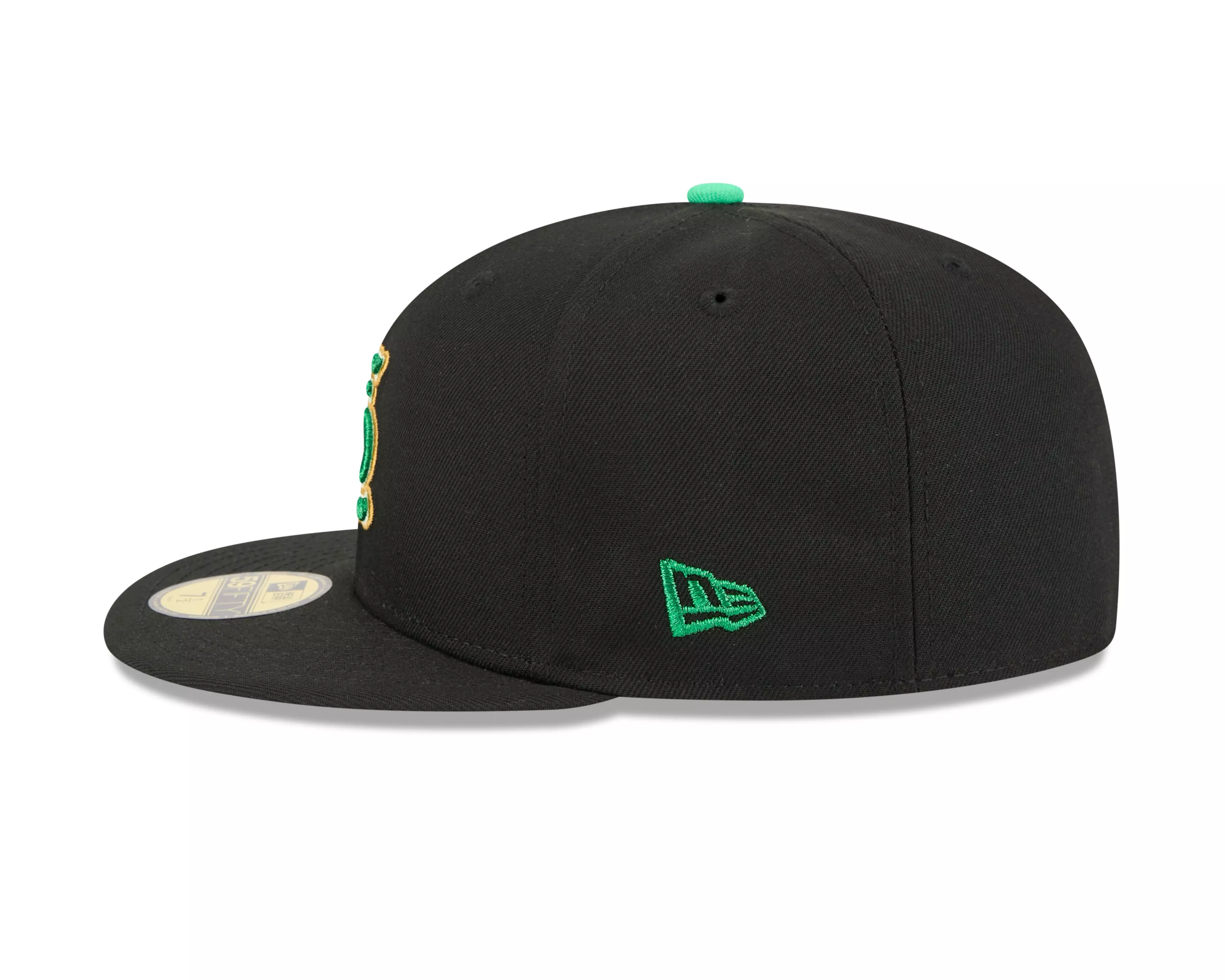New Era St. Louis Cardinals 59FIFTY St. Paddy's Fitted Hat-Black/Green - BLACK/GREEN